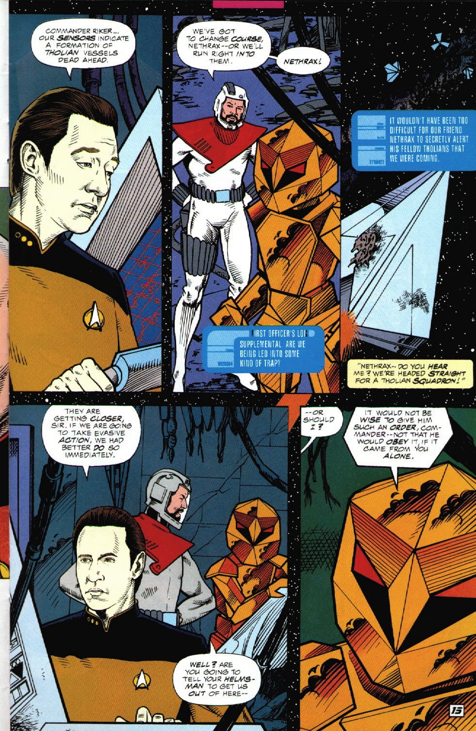 Read online Star Trek: The Next Generation (1989) comic -  Issue #75 - 14