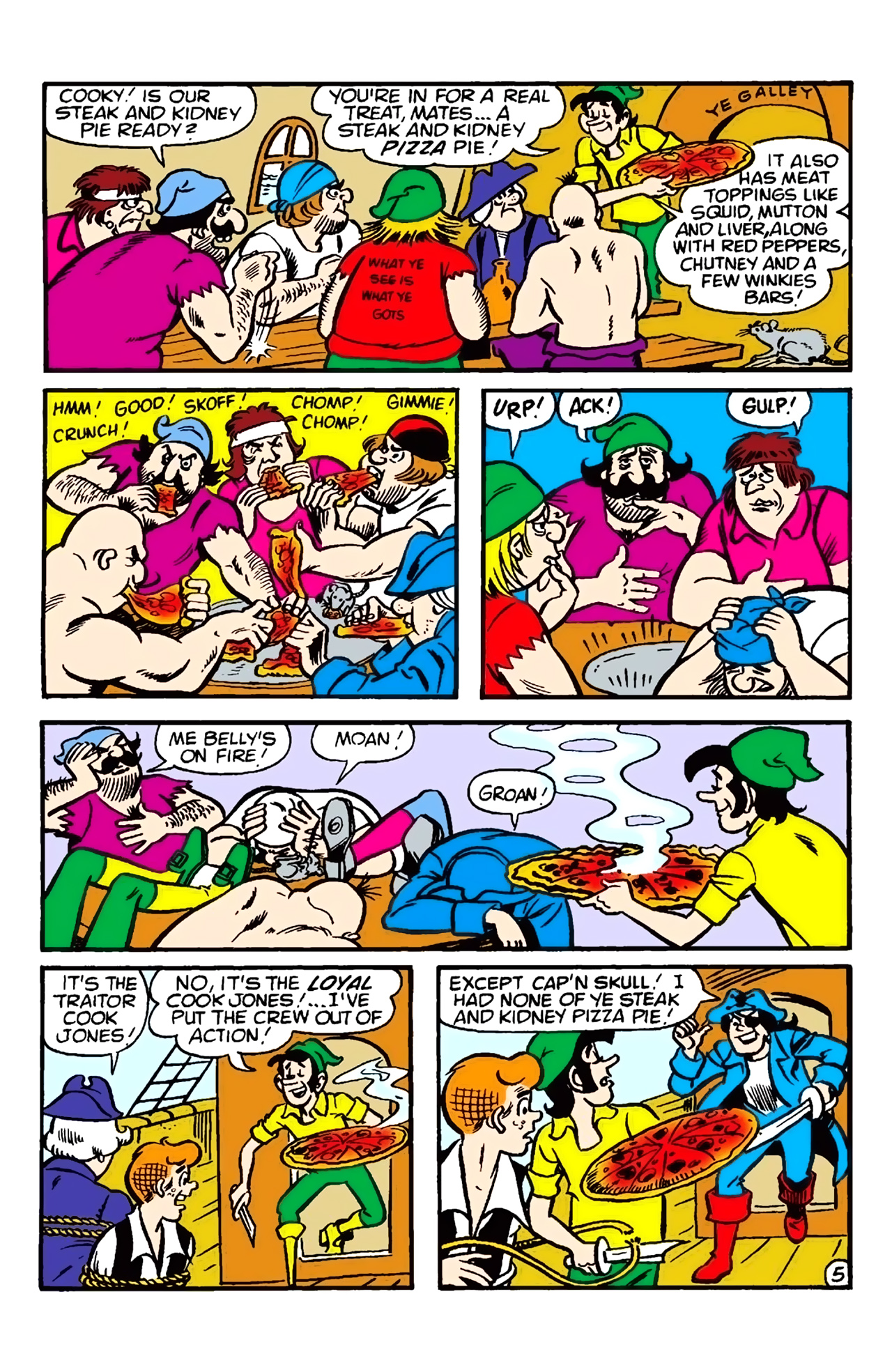 Read online Archie's Buried Treasure comic -  Issue # TPB - 76