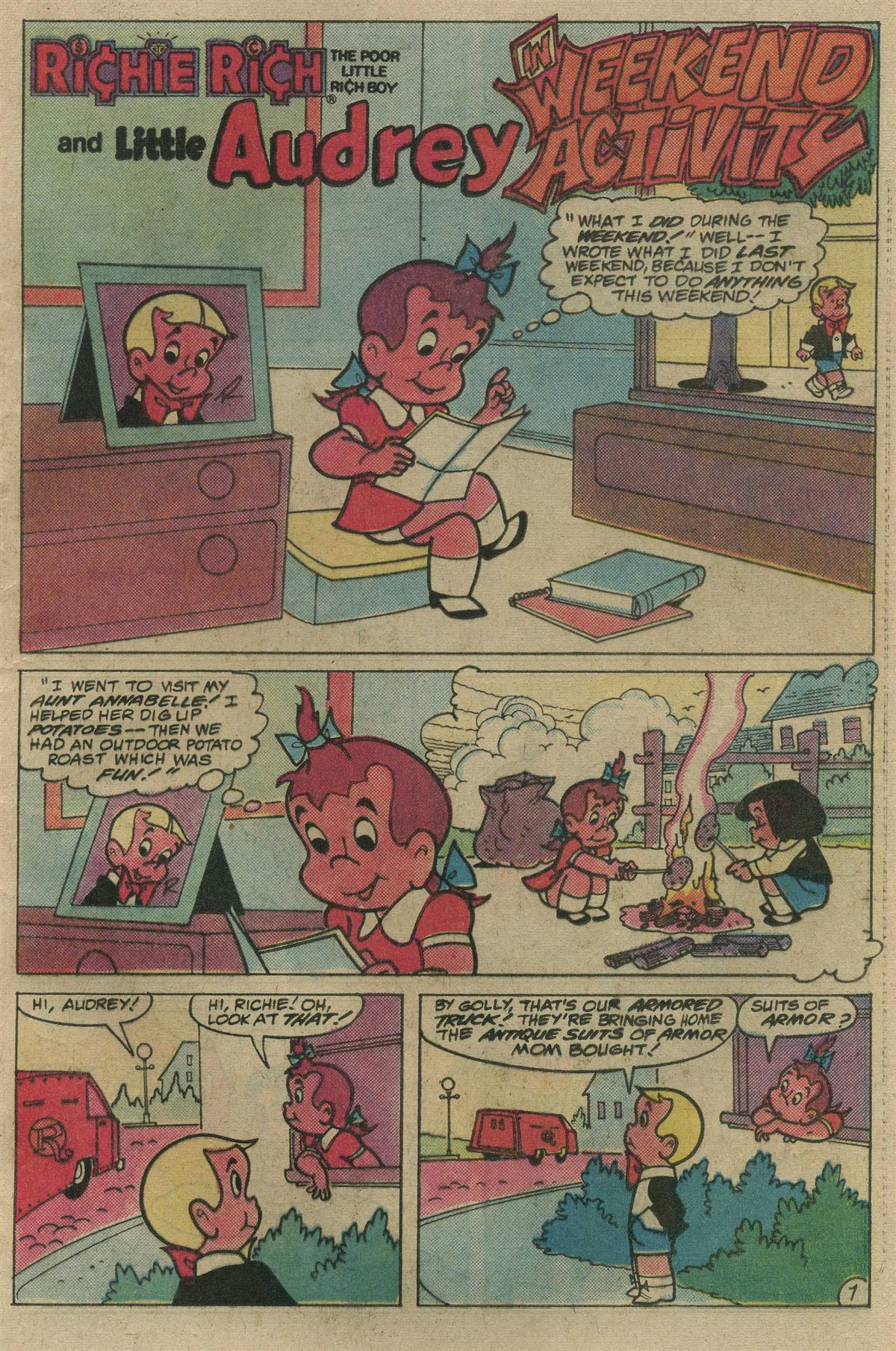 Read online Richie Rich & His Girl Friends comic -  Issue #6 - 21