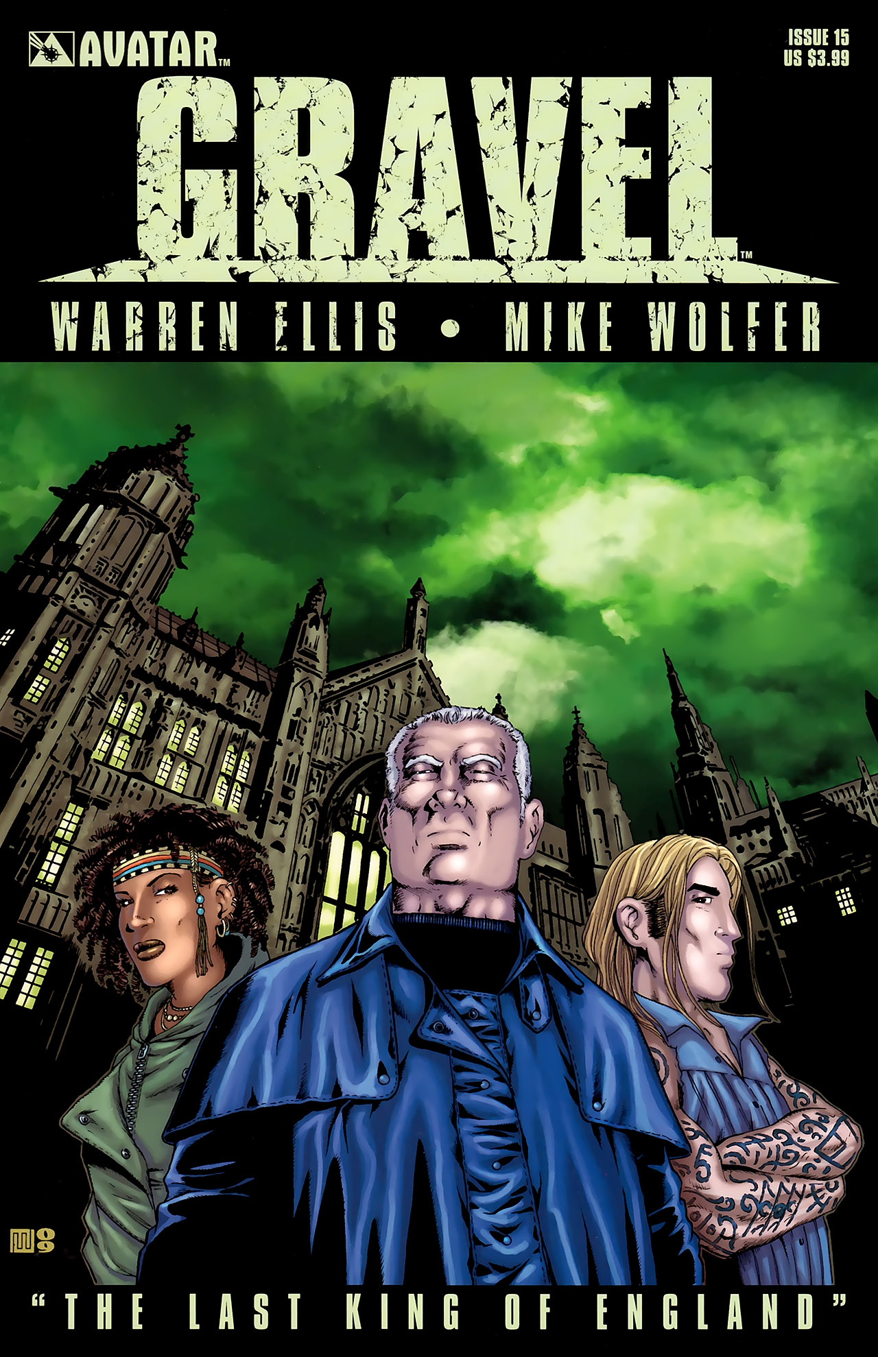 Read online Gravel comic -  Issue #15 - 1