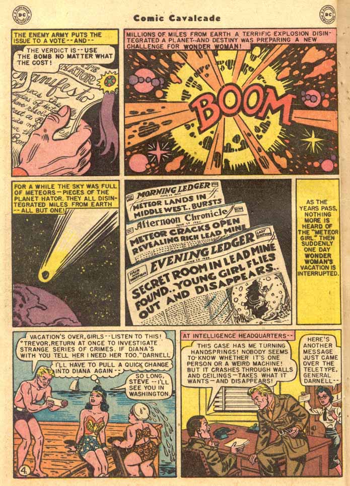 Read online Comic Cavalcade comic -  Issue #25 - 6