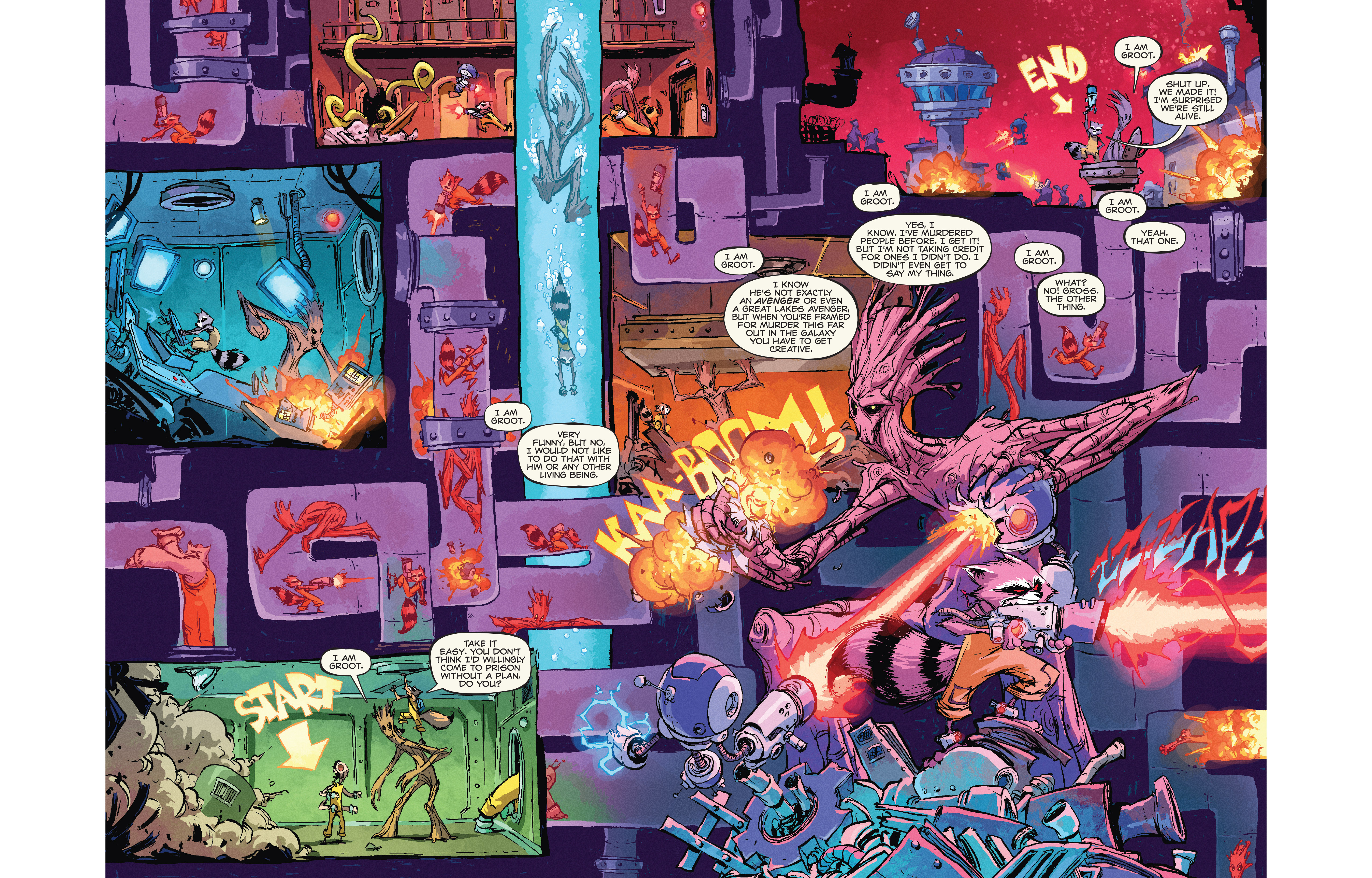 Read online The Marvel Art of Skottie Young comic -  Issue # TPB - 102