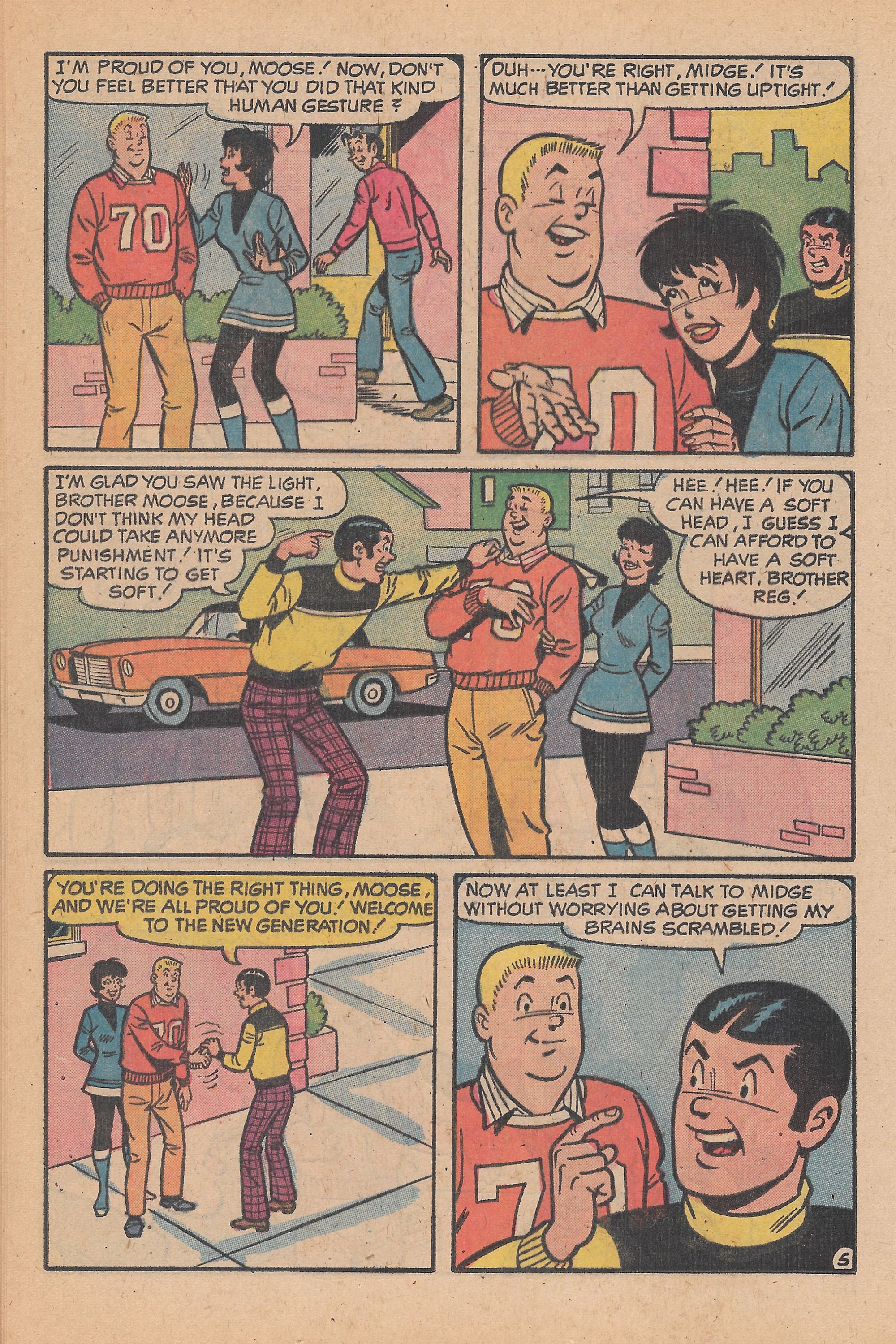 Read online Archie's TV Laugh-Out comic -  Issue #18 - 24