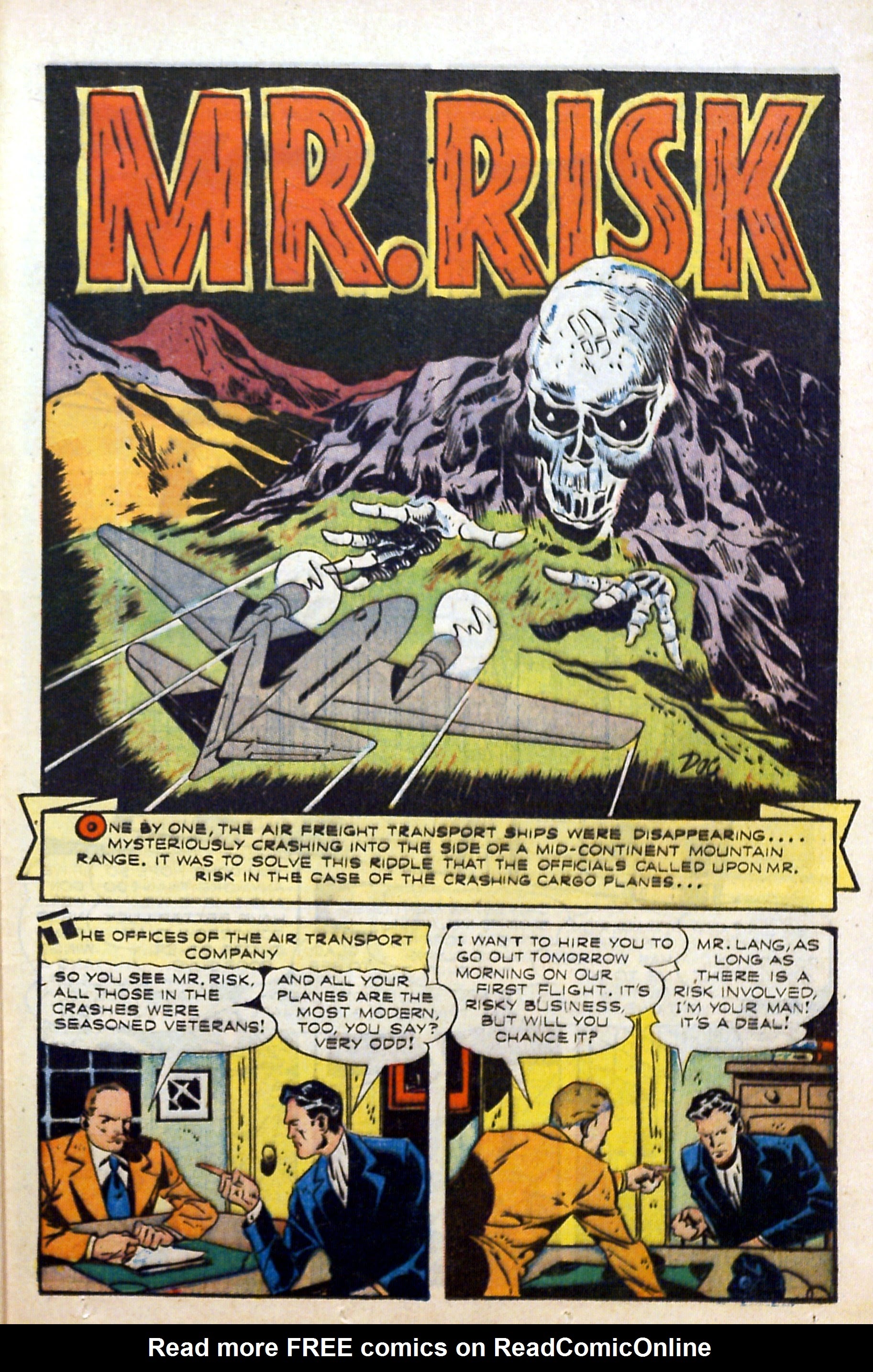 Read online Super-Mystery Comics comic -  Issue #33 - 36