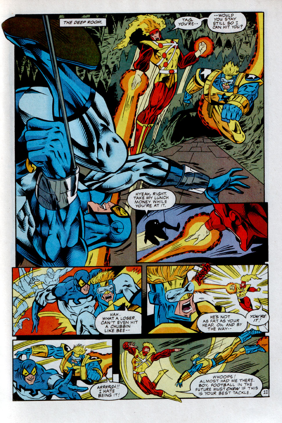 Read online Extreme Justice comic -  Issue #10 - 12