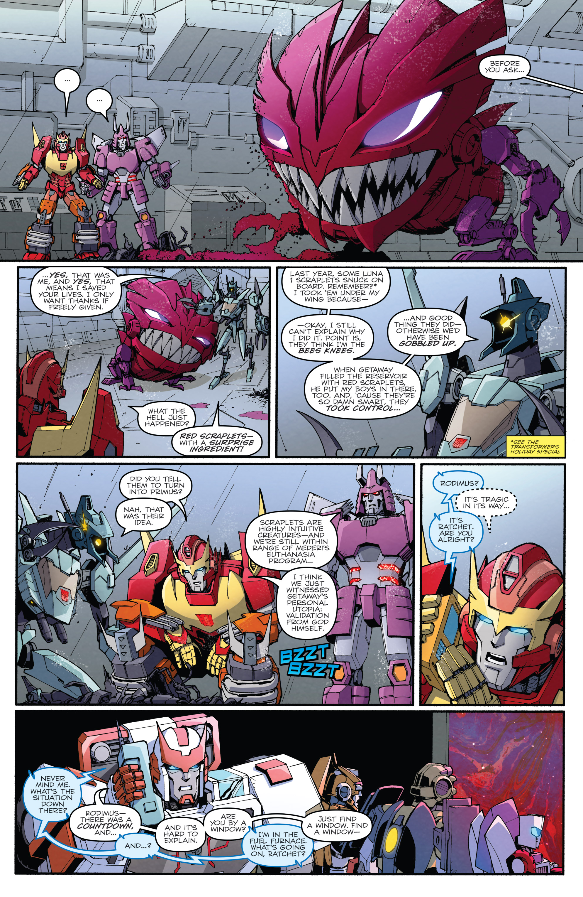 Read online The Transformers: Lost Light comic -  Issue #20 - 21