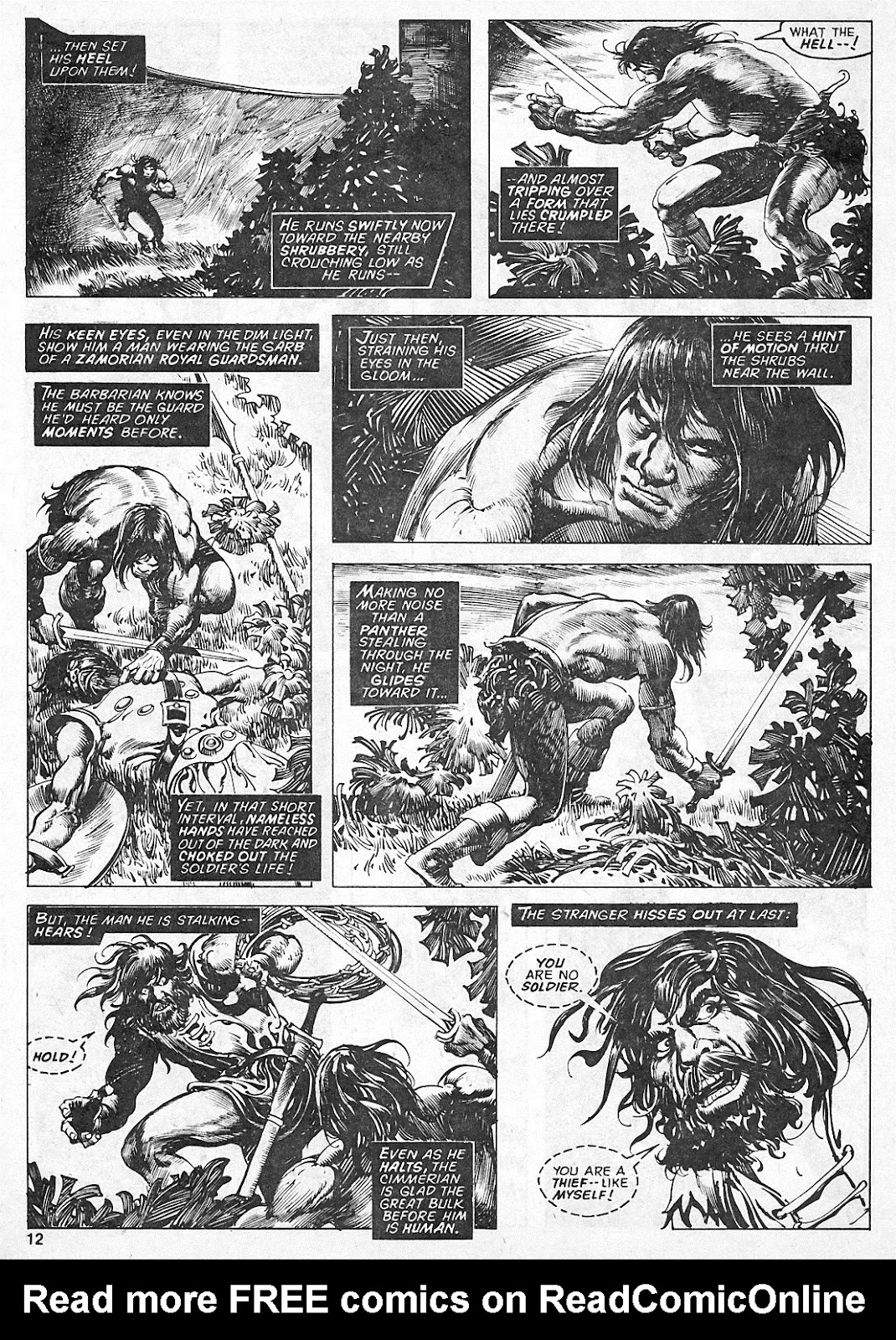 The Savage Sword Of Conan issue 24 - Page 12