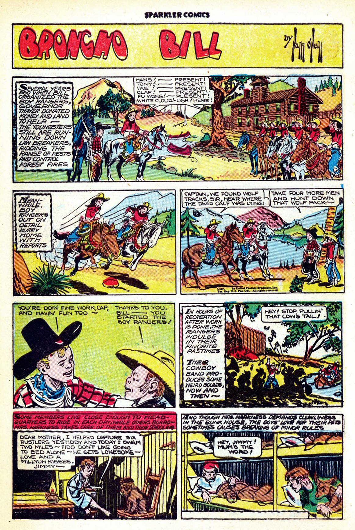 Read online Sparkler Comics comic -  Issue #33 - 13