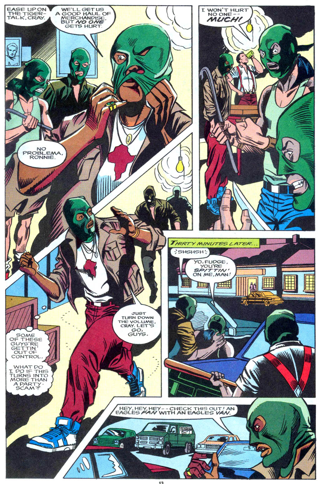 Read online NFL SuperPro comic -  Issue #3 - 10