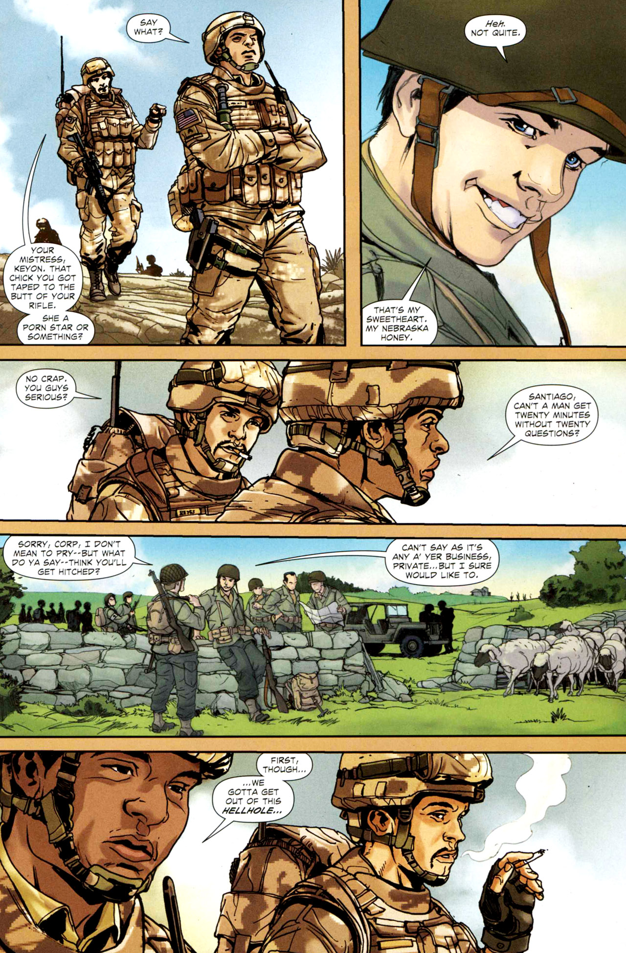 Read online Our Army at War (2010) comic -  Issue # Full - 8