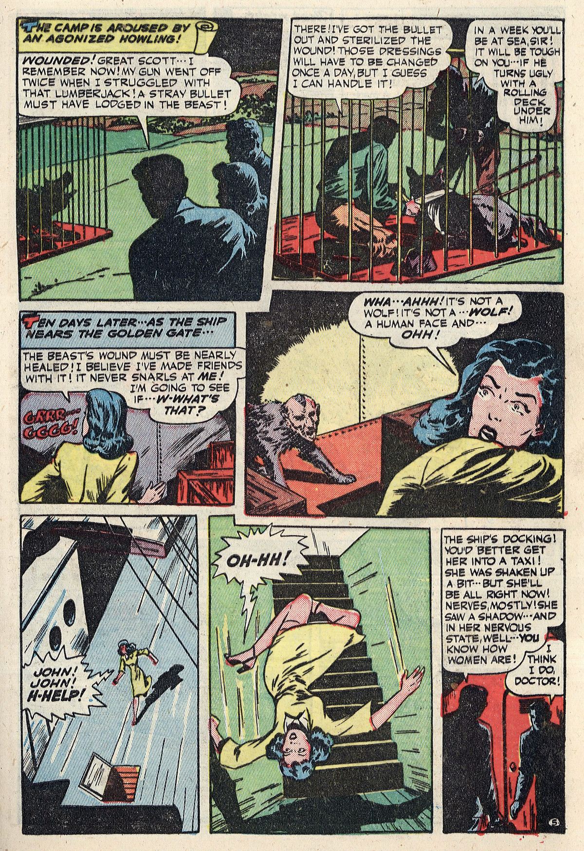 Read online Adventures Into The Unknown comic -  Issue #1 - 7