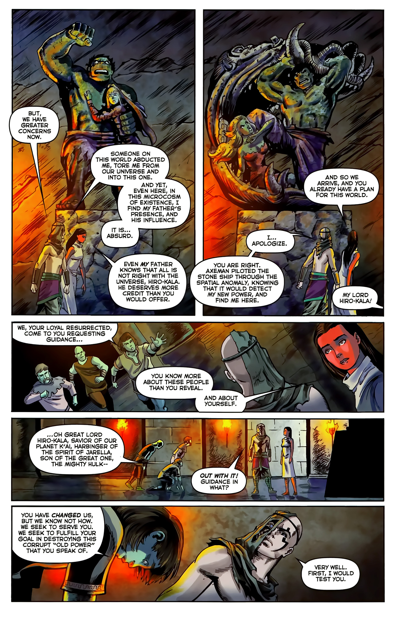 Read online Realm of Kings: Son of Hulk comic -  Issue #2 - 15