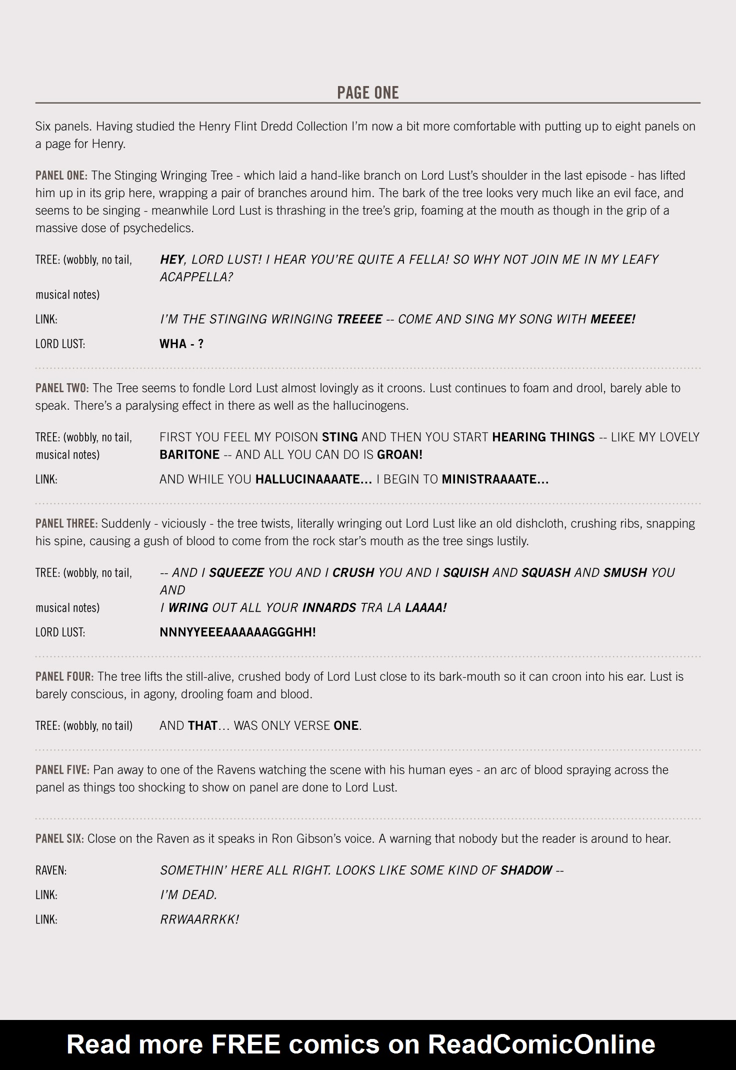 Read online 2000 AD Script Book comic -  Issue # TPB (Part 3) - 27