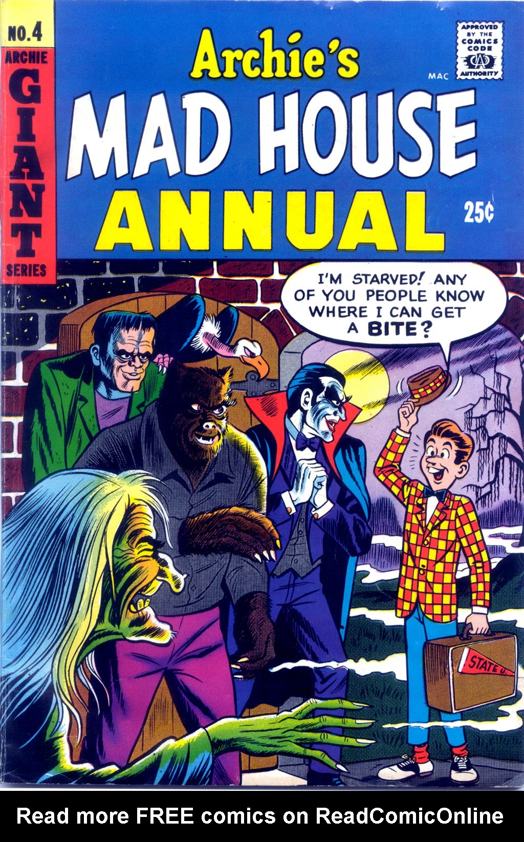 Read online Archie's Madhouse comic -  Issue # _Annual 4 - 1