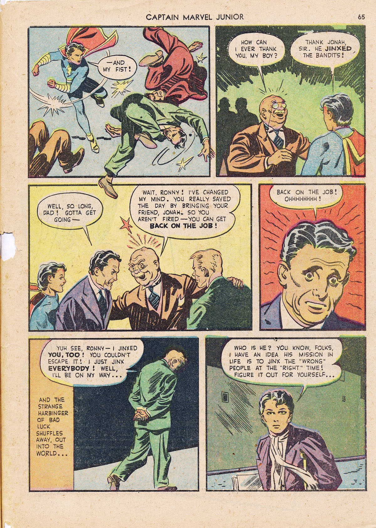 Read online Captain Marvel, Jr. comic -  Issue #6 - 63