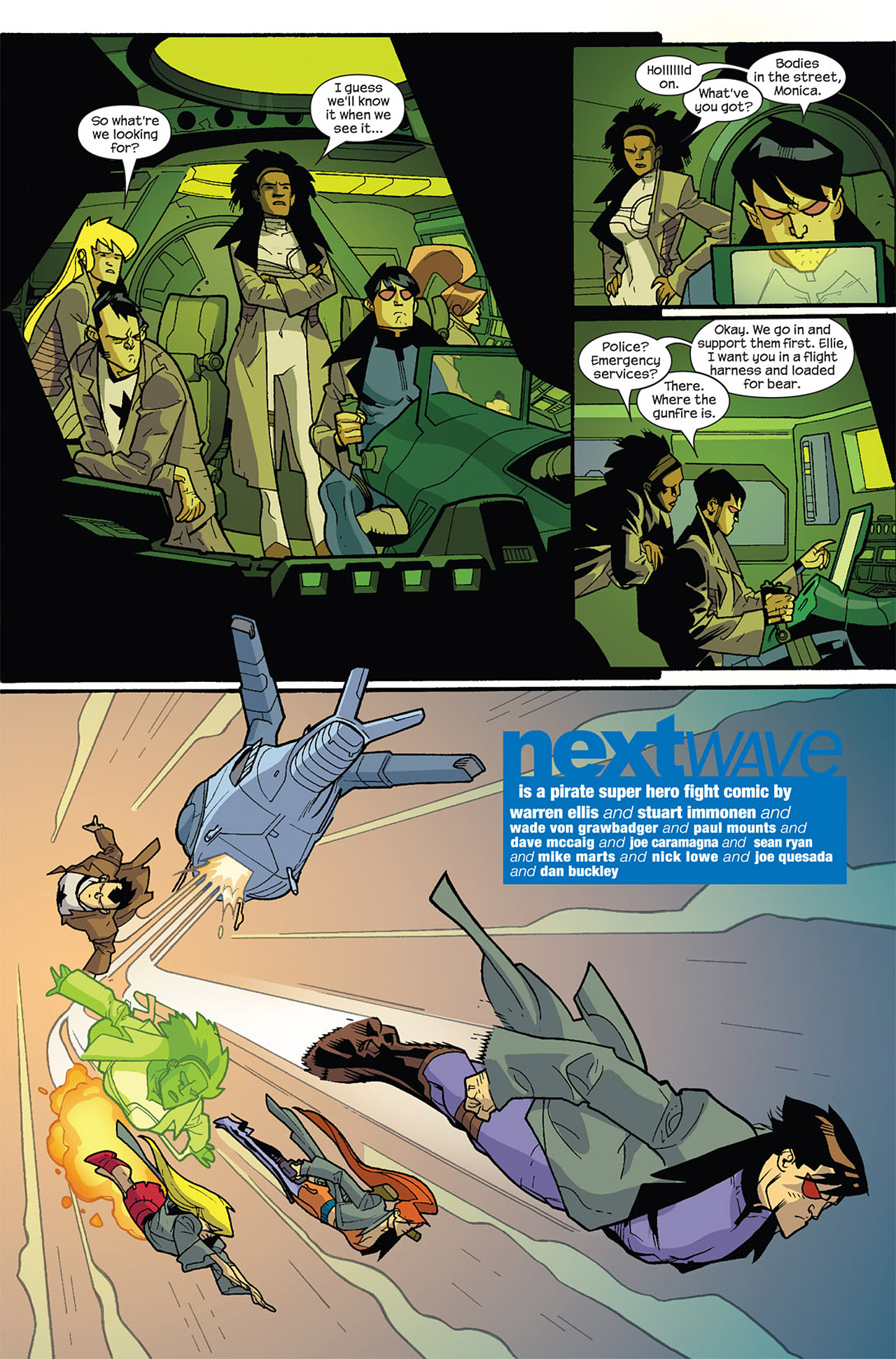 Read online Nextwave: Agents Of H.A.T.E. comic -  Issue #7 - 12