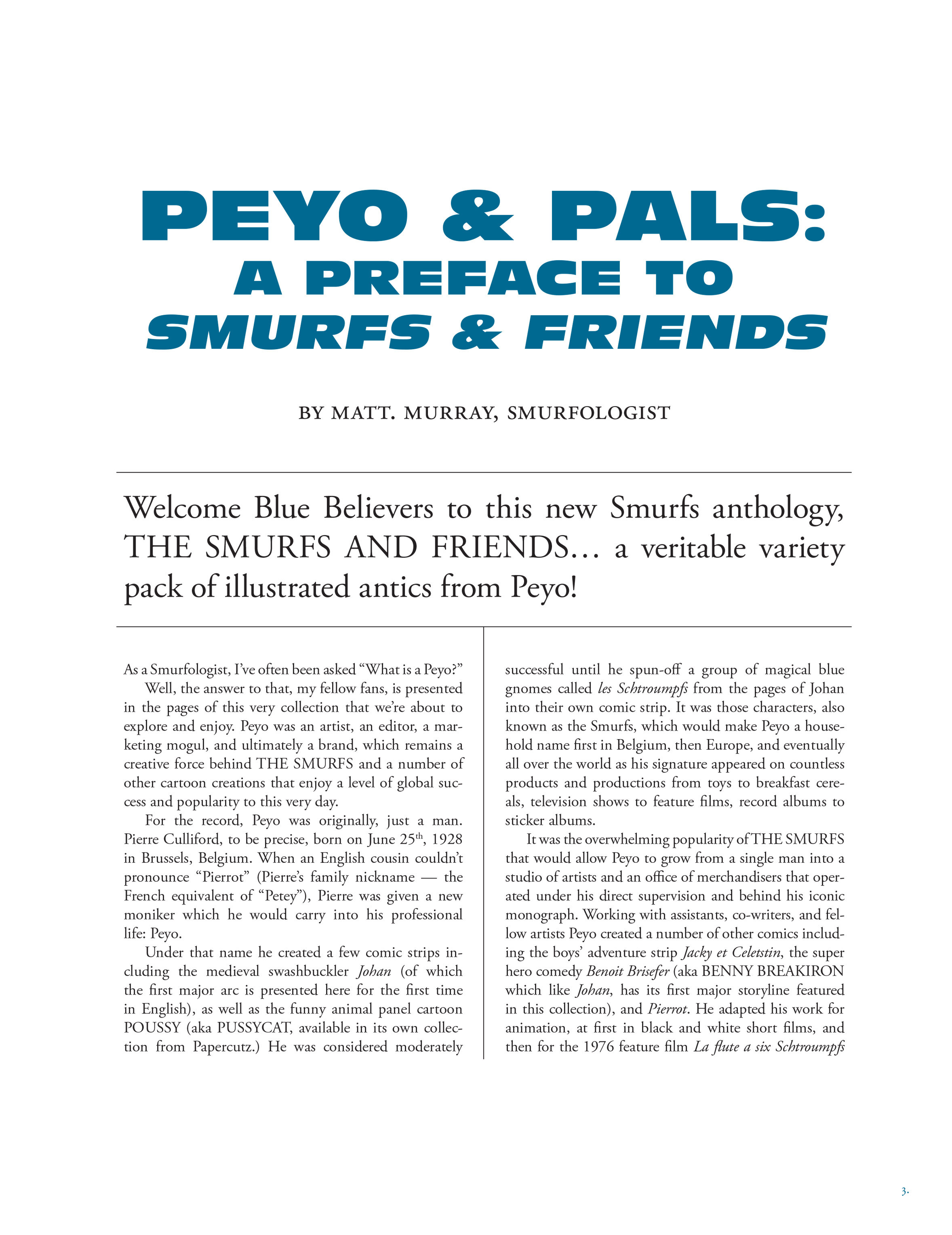 Read online The Smurfs & Friends comic -  Issue # TPB 1 (Part 1) - 4
