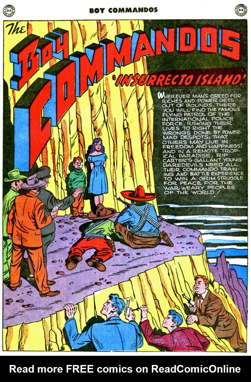 Read online Boy Commandos comic -  Issue #16 - 17