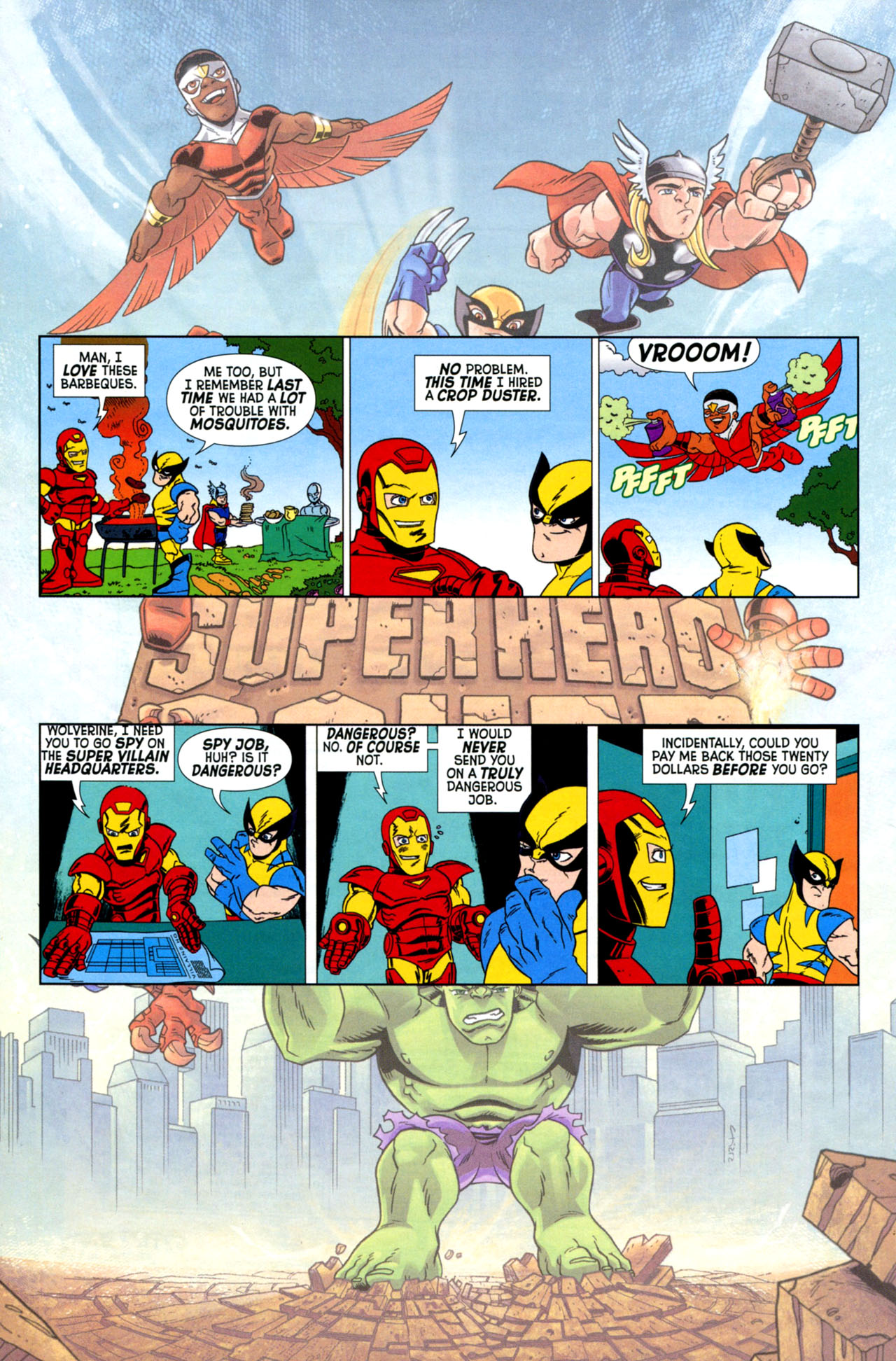 Read online Marvel Super Hero Squad comic -  Issue #1 - 19