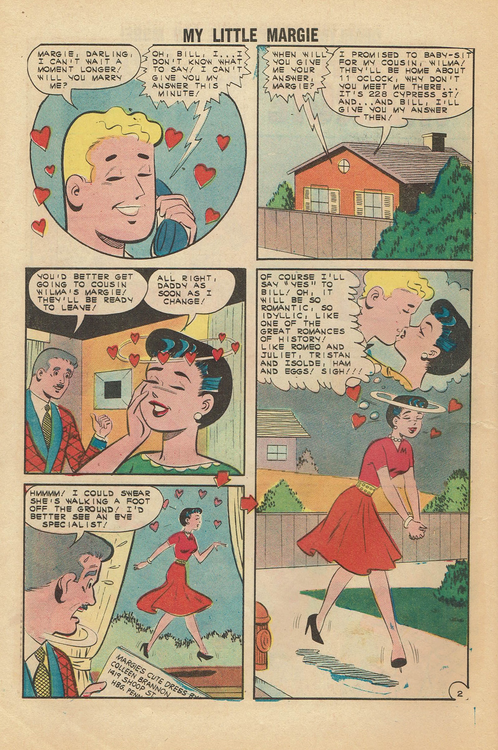 Read online My Little Margie (1954) comic -  Issue #46 - 28