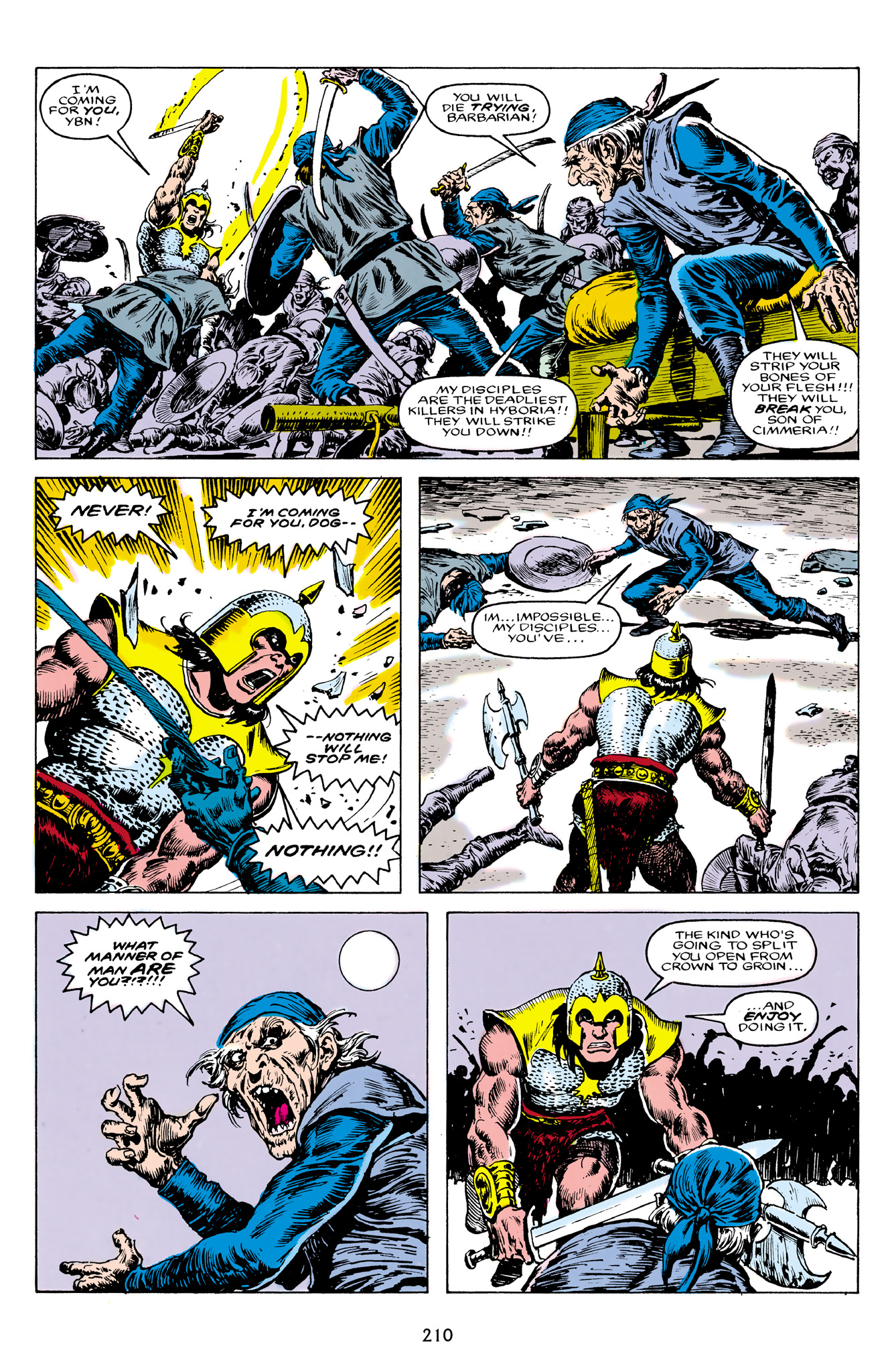 Read online The Chronicles of Conan comic -  Issue # TPB 24 (Part 2) - 112