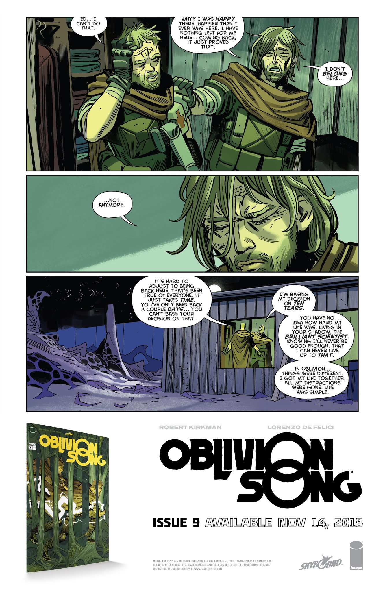 Read online Oblivion Song comic -  Issue #8 - 23