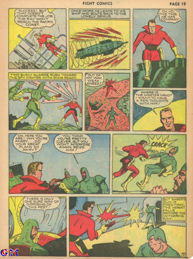 Read online Fight Comics comic -  Issue #11 - 21