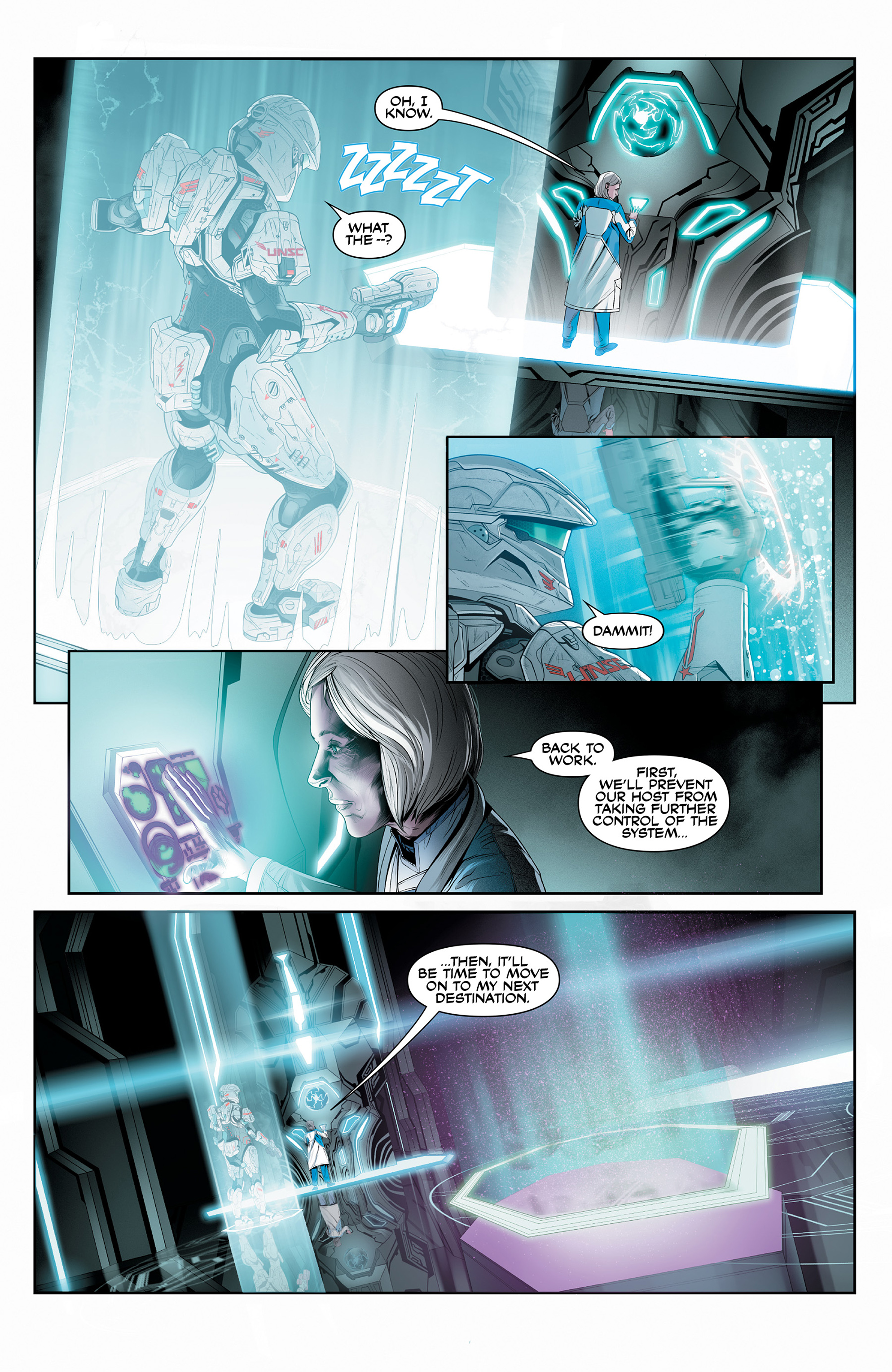 Read online Halo: Escalation comic -  Issue #24 - 10