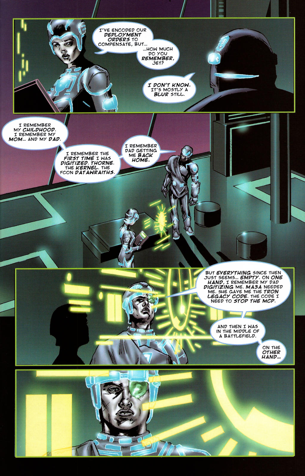 Read online TRON: Ghost in the Machine comic -  Issue #3 - 16