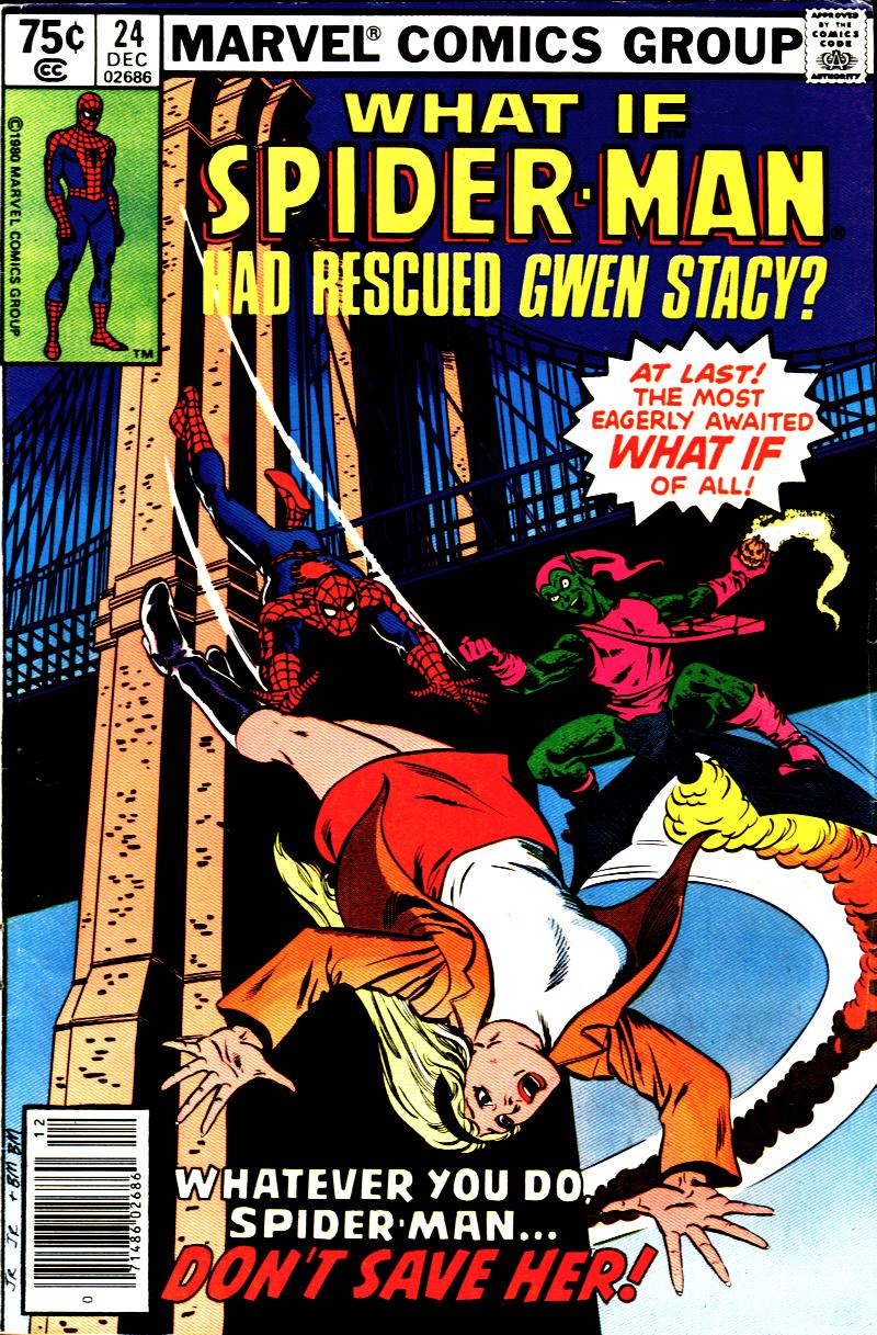 Read online What If? (1977) comic -  Issue #24 - Spider-Man Had Rescued Gwen Stacy - 1