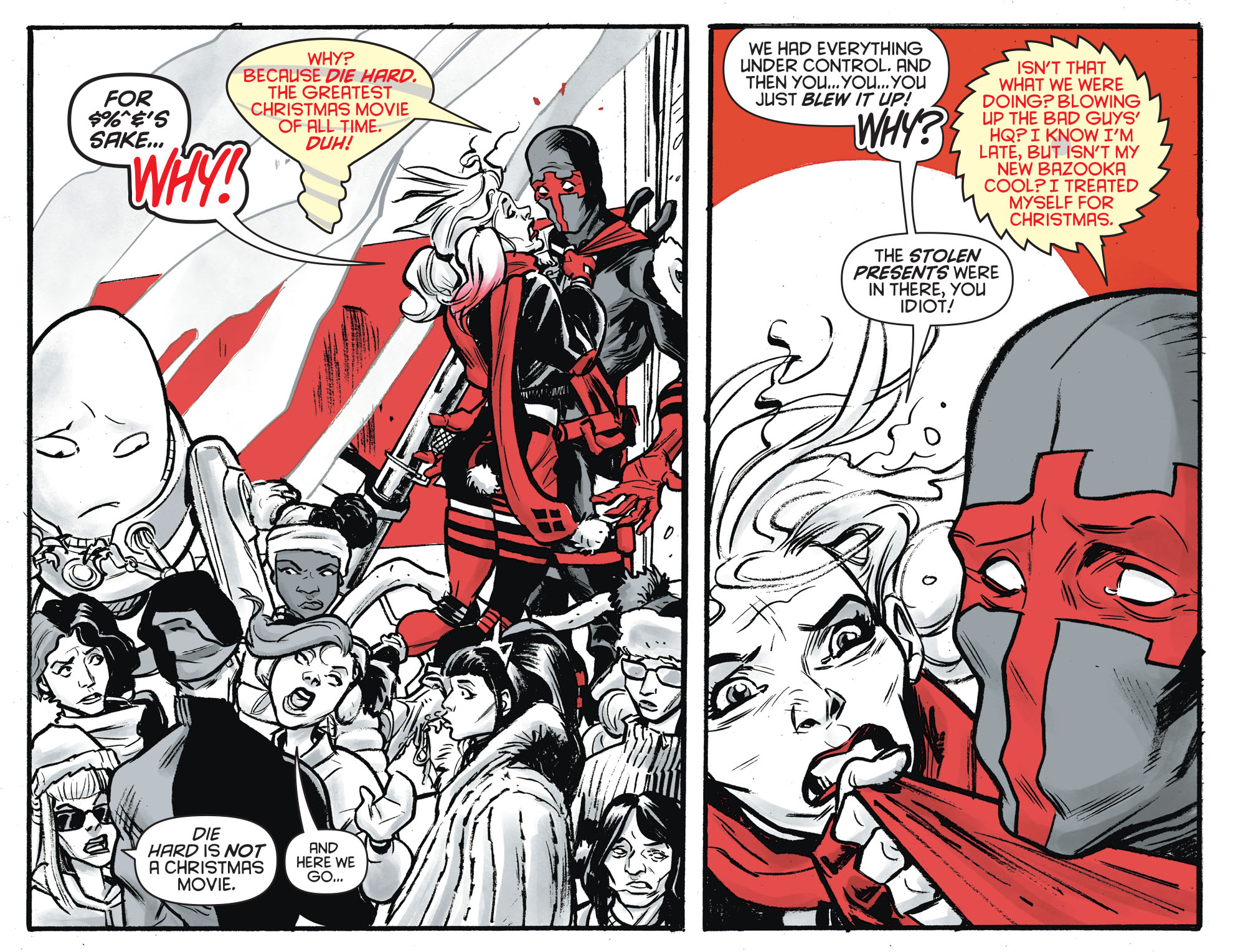 Read online Harley Quinn Black   White   Red comic -  Issue #16 - 14