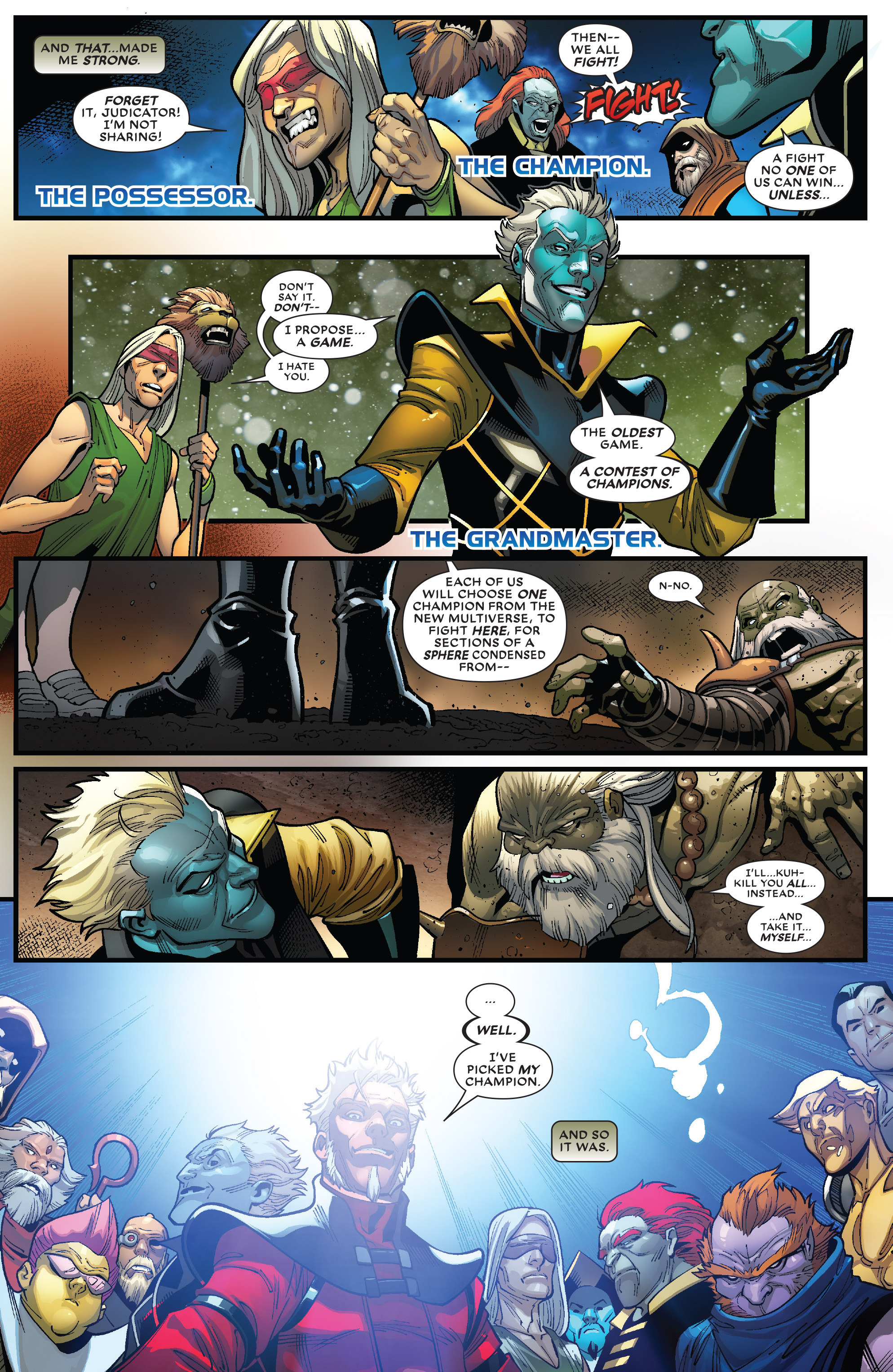 Read online Contest of Champions (2015) comic -  Issue #6 - 6