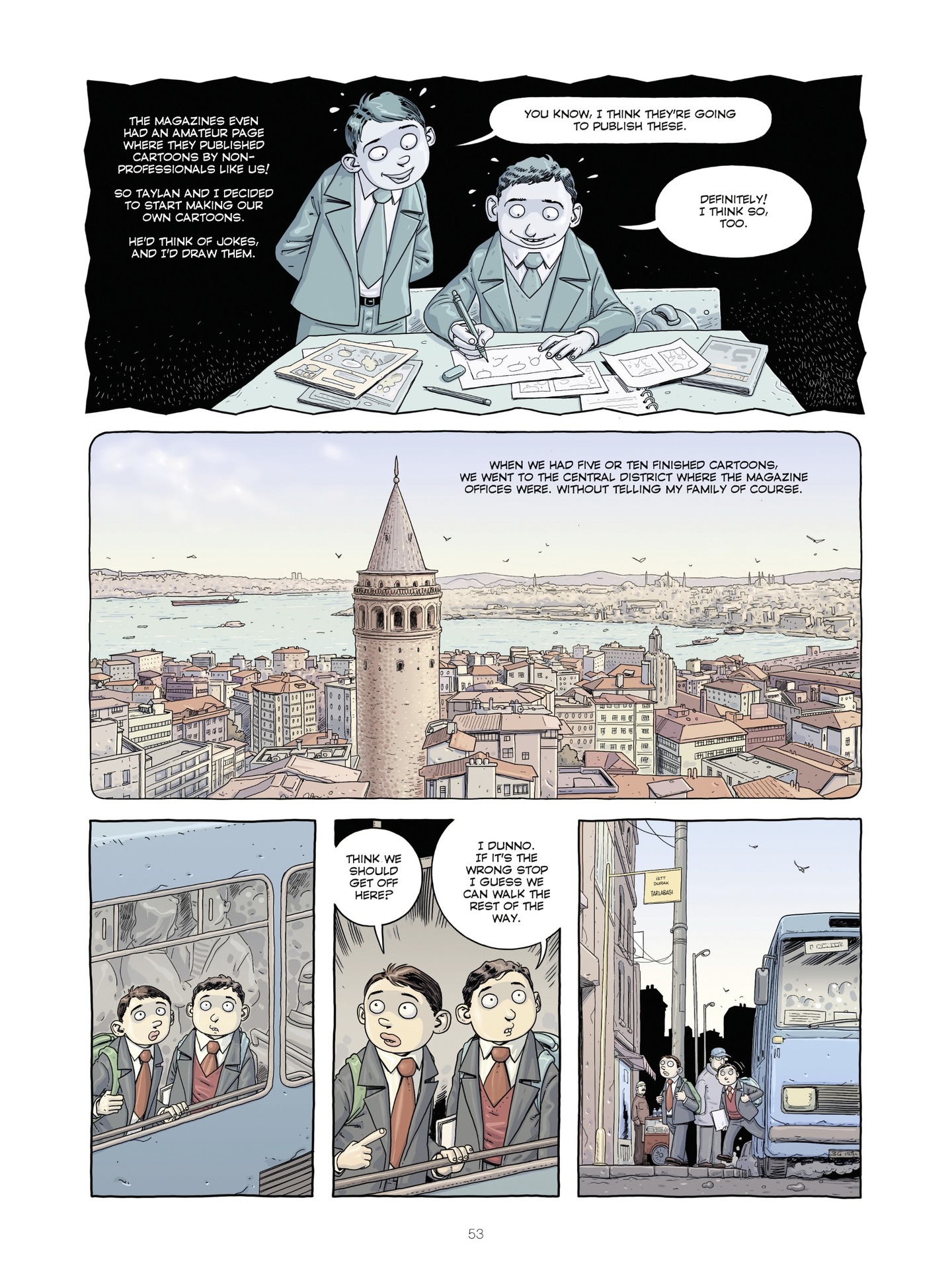 Read online Drawing On The Edge: Chronicles From Istanbul comic -  Issue # TPB (Part 1) - 51