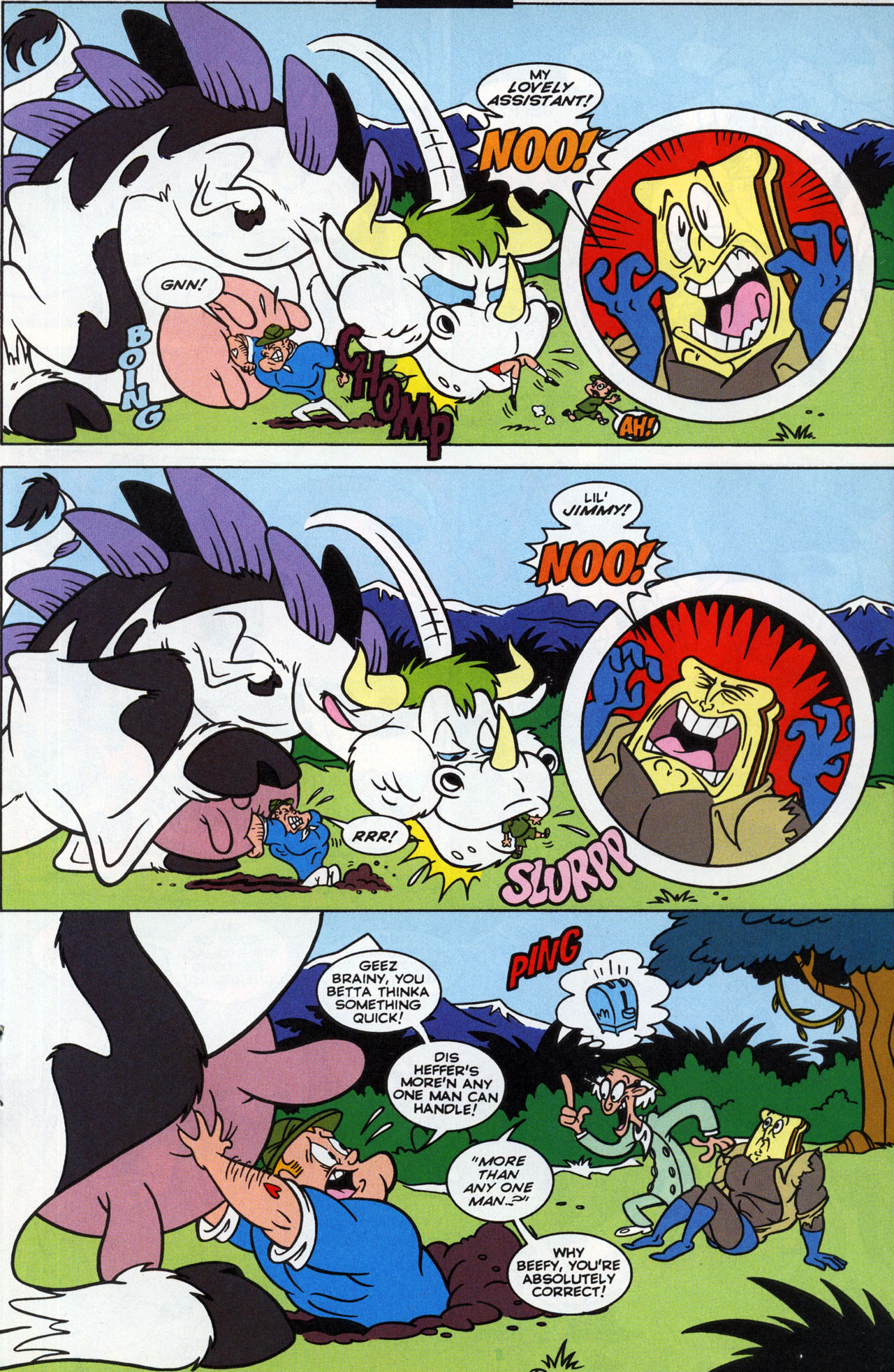 Read online The Ren & Stimpy Show Special: Powdered Toastman's Cereal Serial comic -  Issue # Full - 24