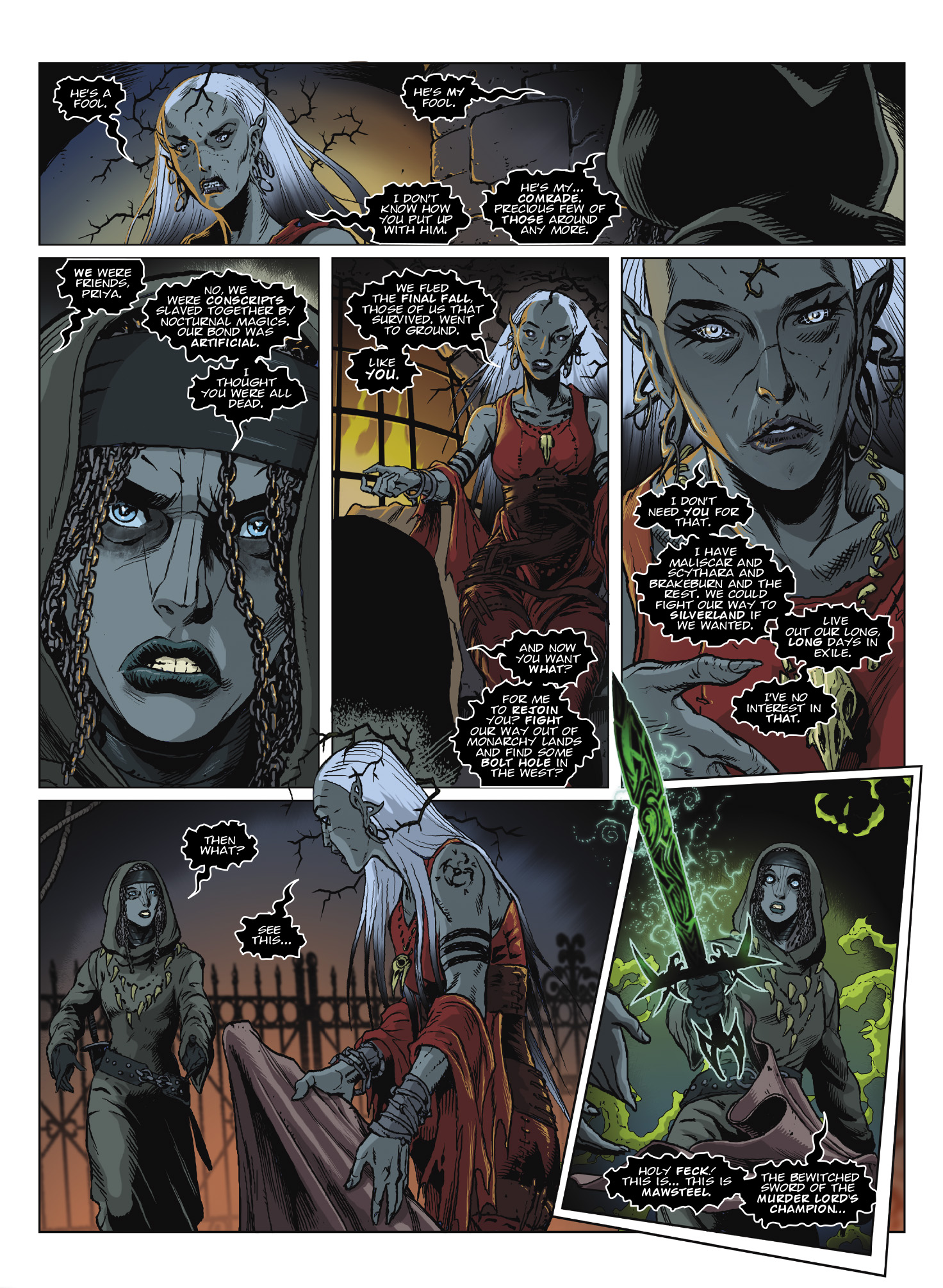 Read online Judge Dredd Megazine (Vol. 5) comic -  Issue #447 - 100