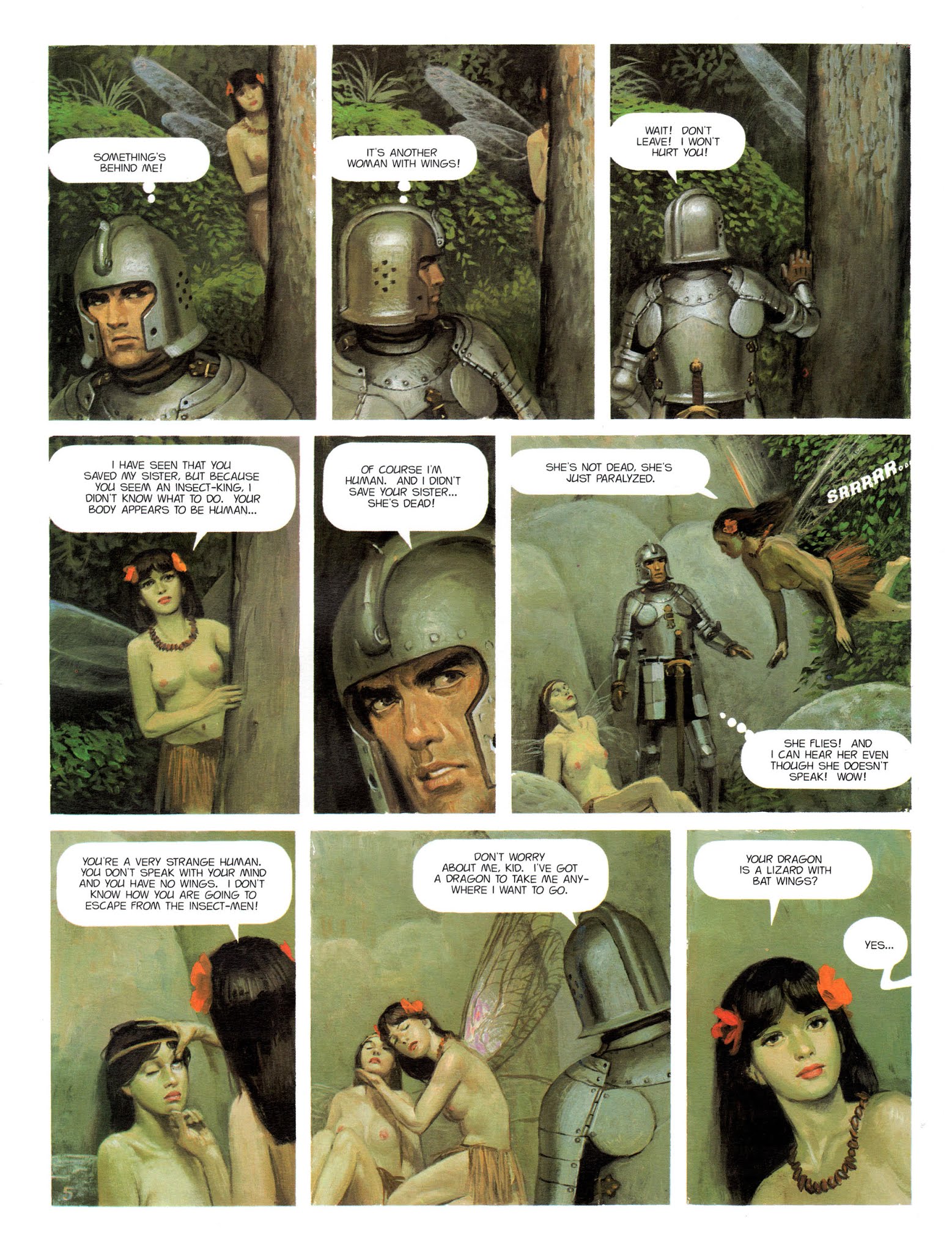 Read online The Mercenary comic -  Issue #5 - 8