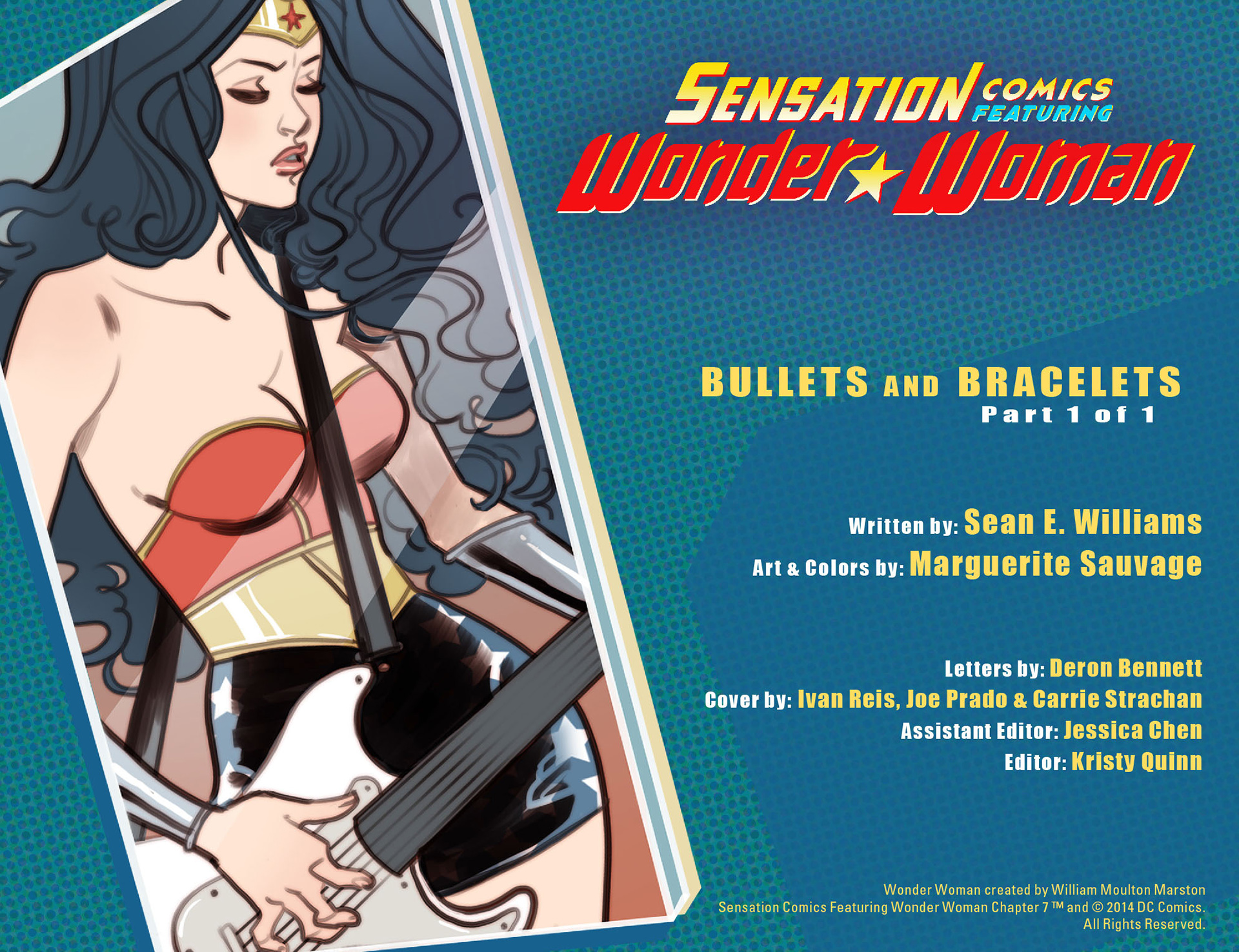 Read online Sensation Comics Featuring Wonder Woman comic -  Issue #7 - 2