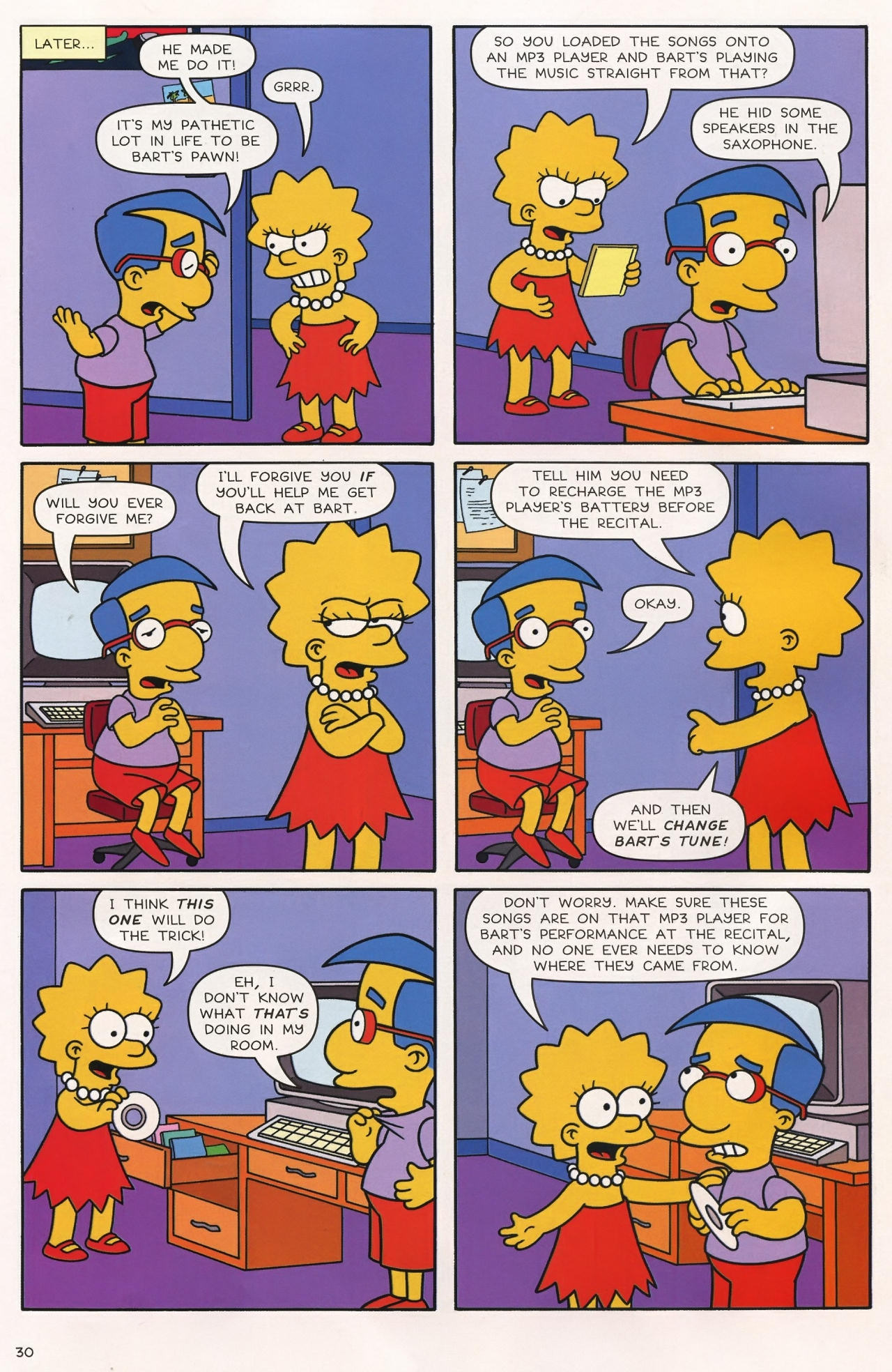 Read online Simpsons Comics Presents Bart Simpson comic -  Issue #43 - 28