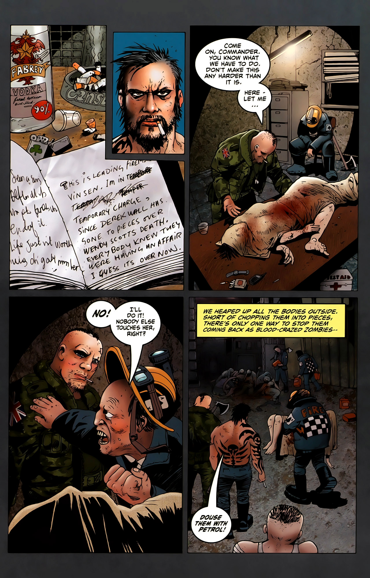 Read online The Dead: Kingdom of Flies comic -  Issue #4 - 3