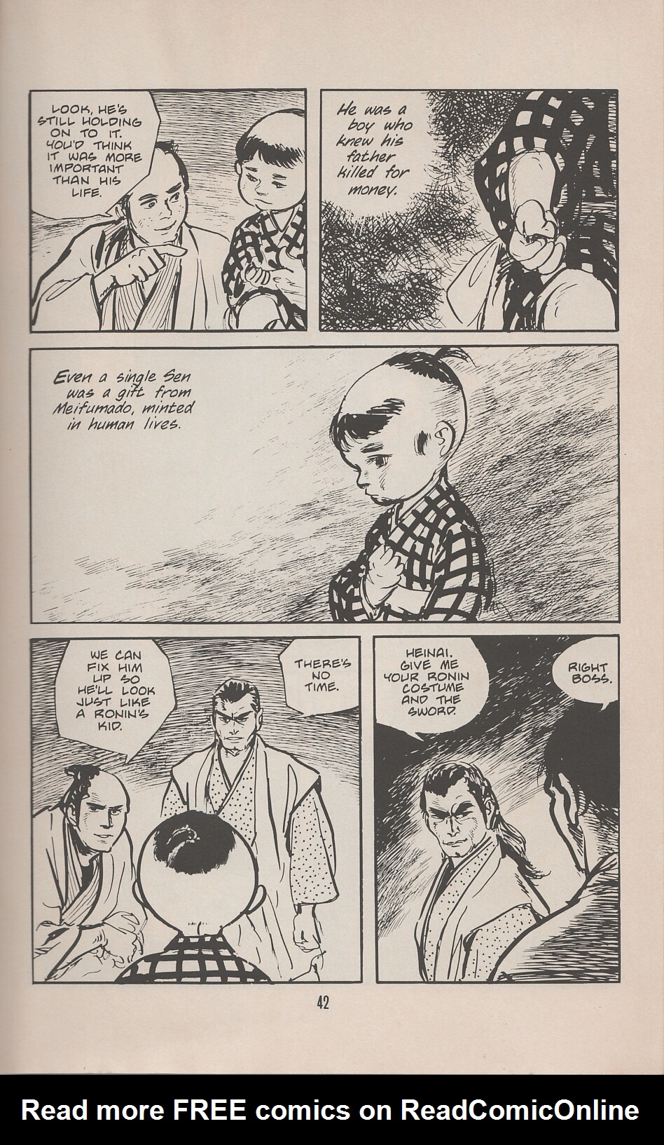 Read online Lone Wolf and Cub comic -  Issue #17 - 46
