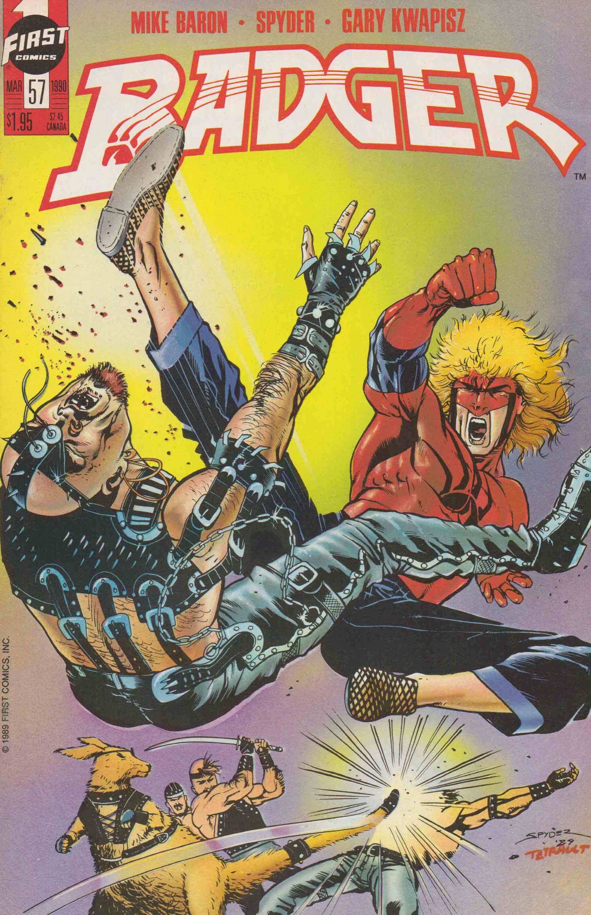 Read online The Badger comic -  Issue #57 - 1