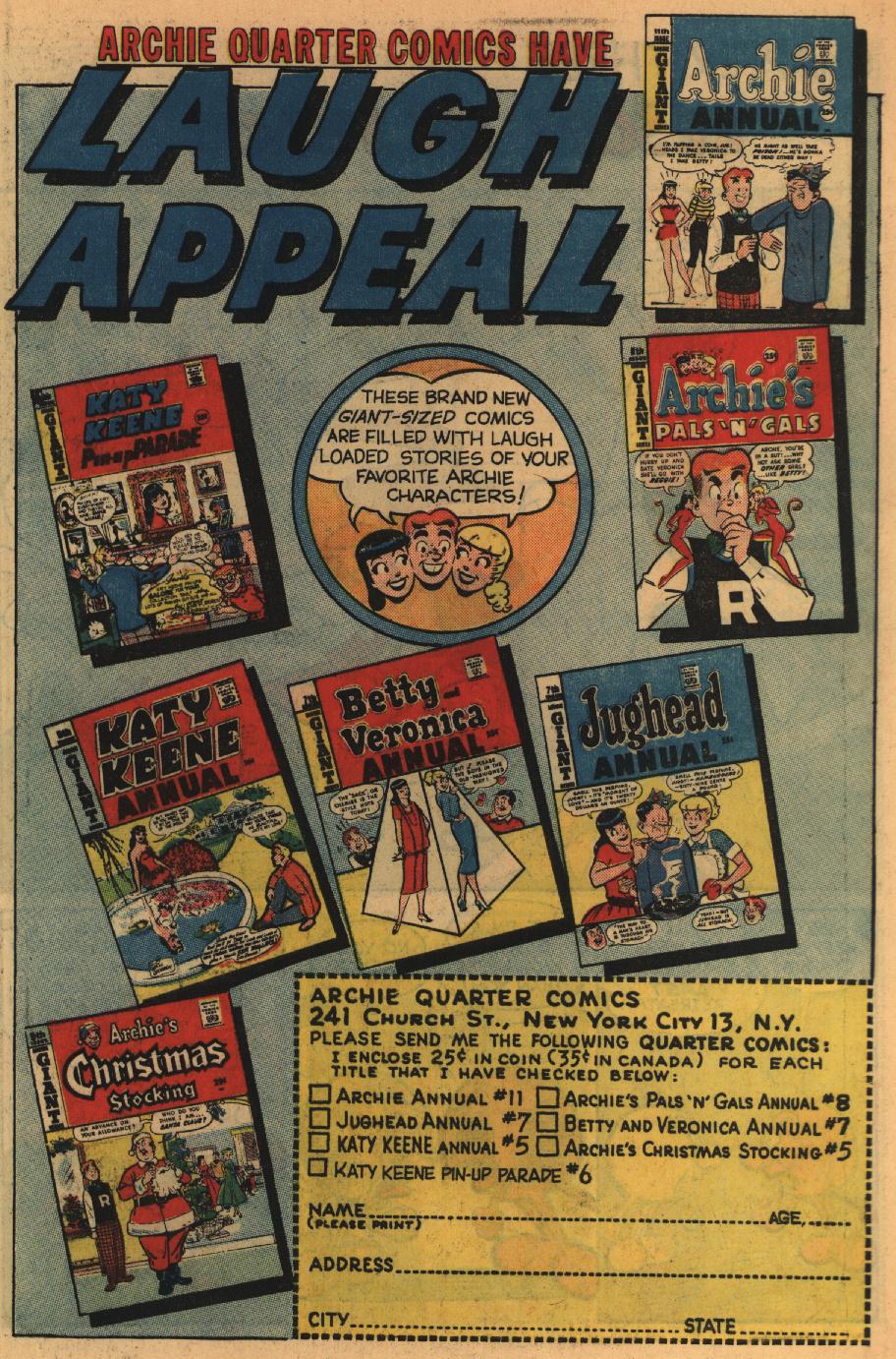 Read online Cosmo the Merry Martian comic -  Issue #4 - 19