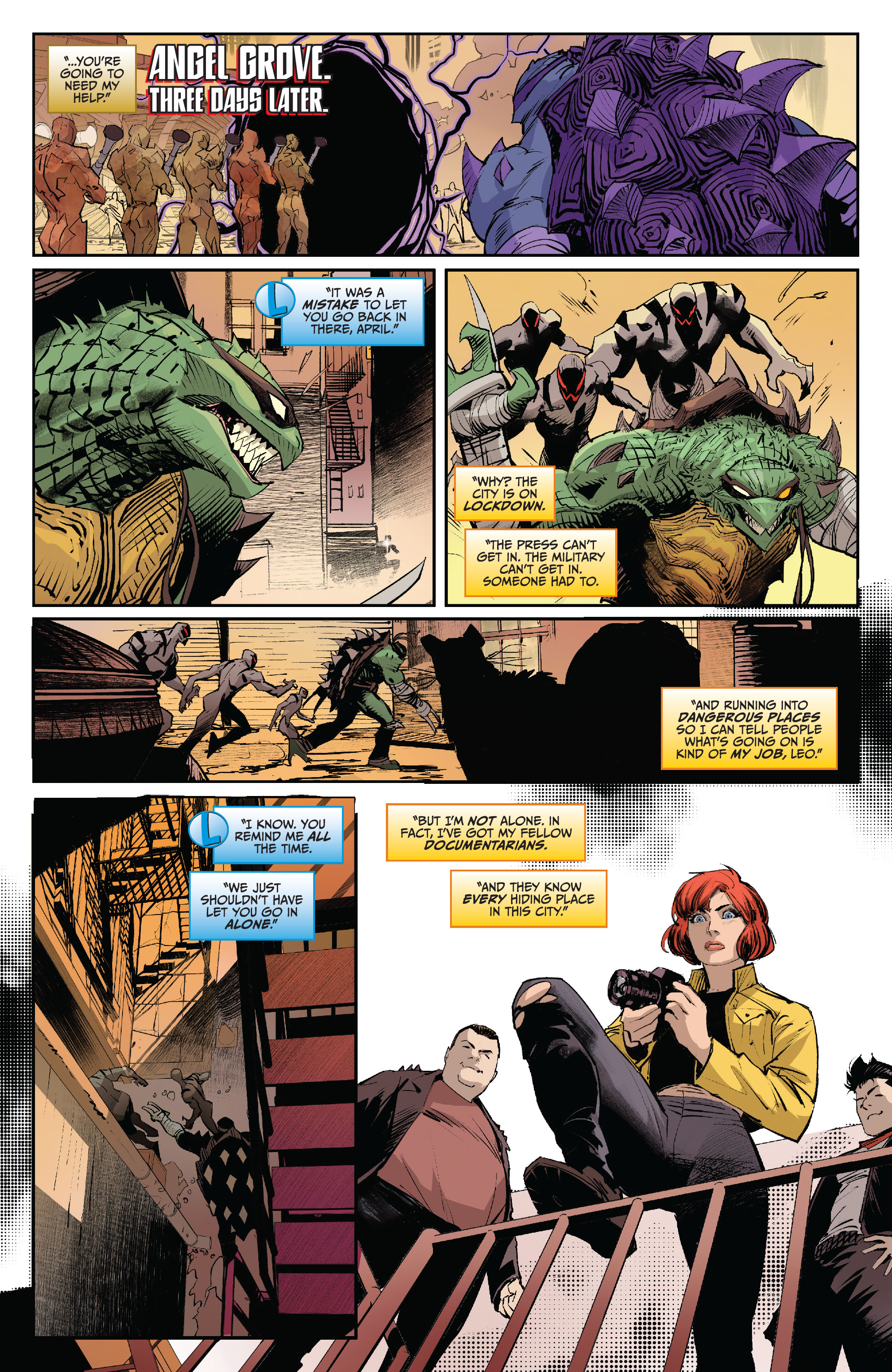 Read online Mighty Morphin Power Rangers/ Teenage Mutant Ninja Turtles II comic -  Issue #3 - 12