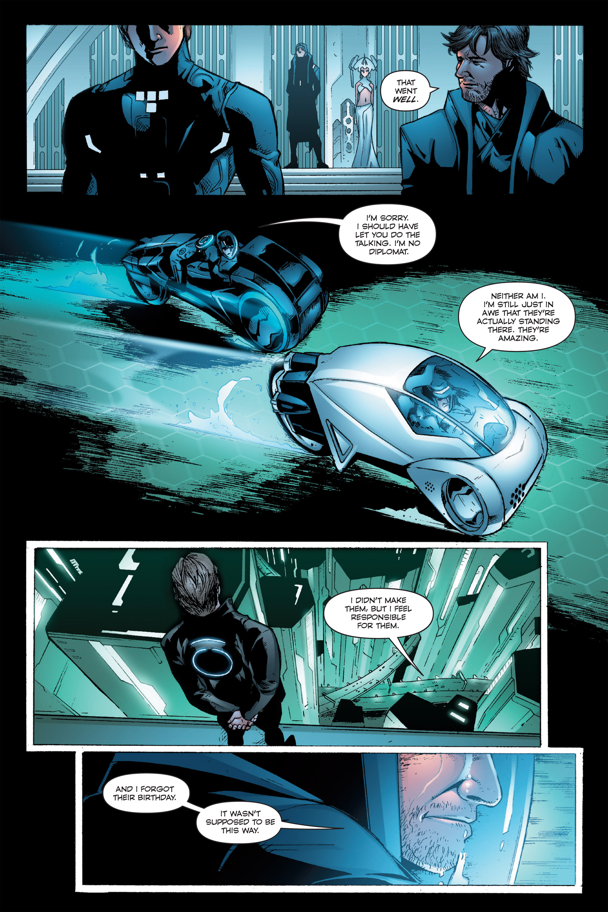 Read online TRON: Betrayal comic -  Issue # TPB - 73
