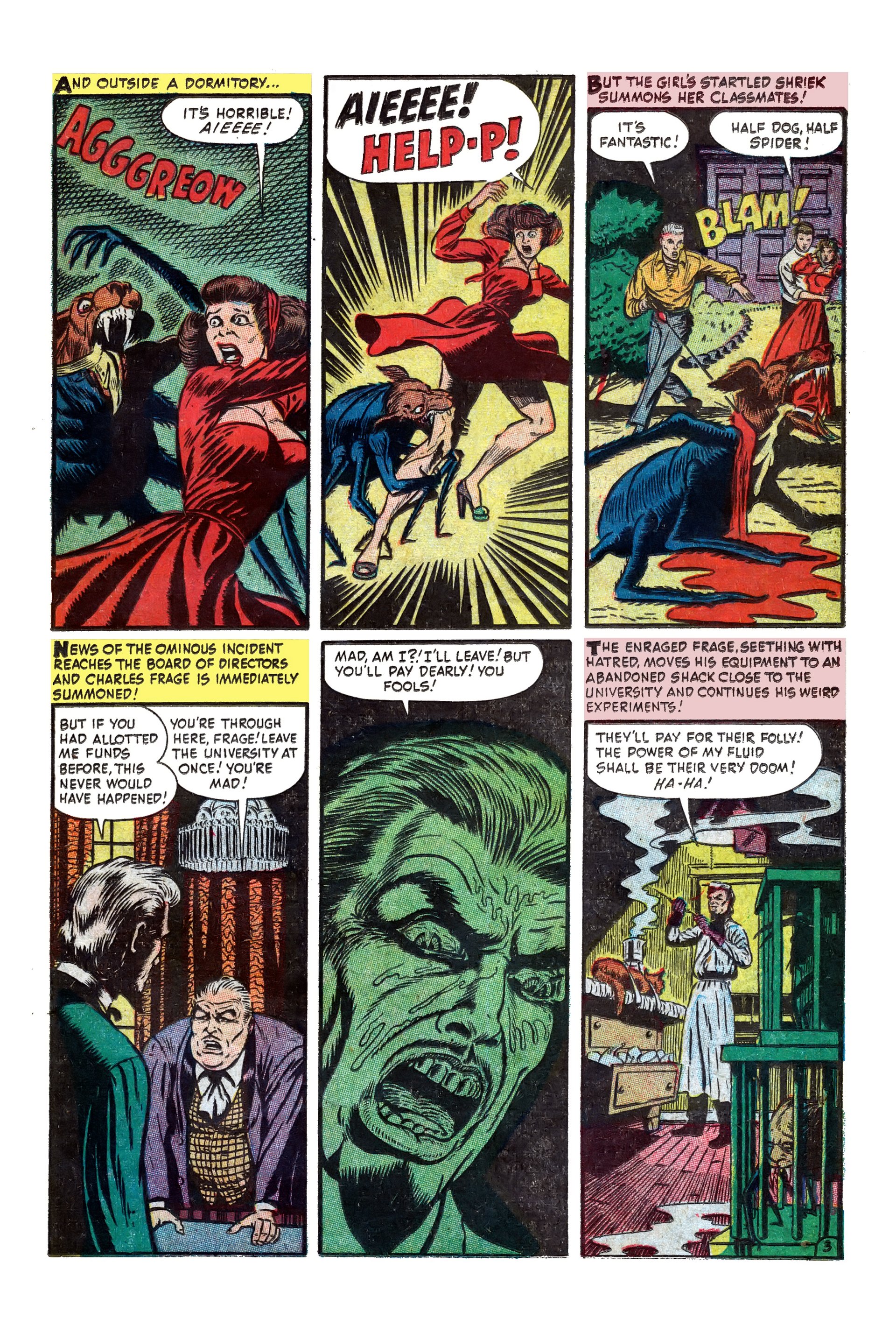 Read online Chamber of Chills (1951) comic -  Issue #14 - 23