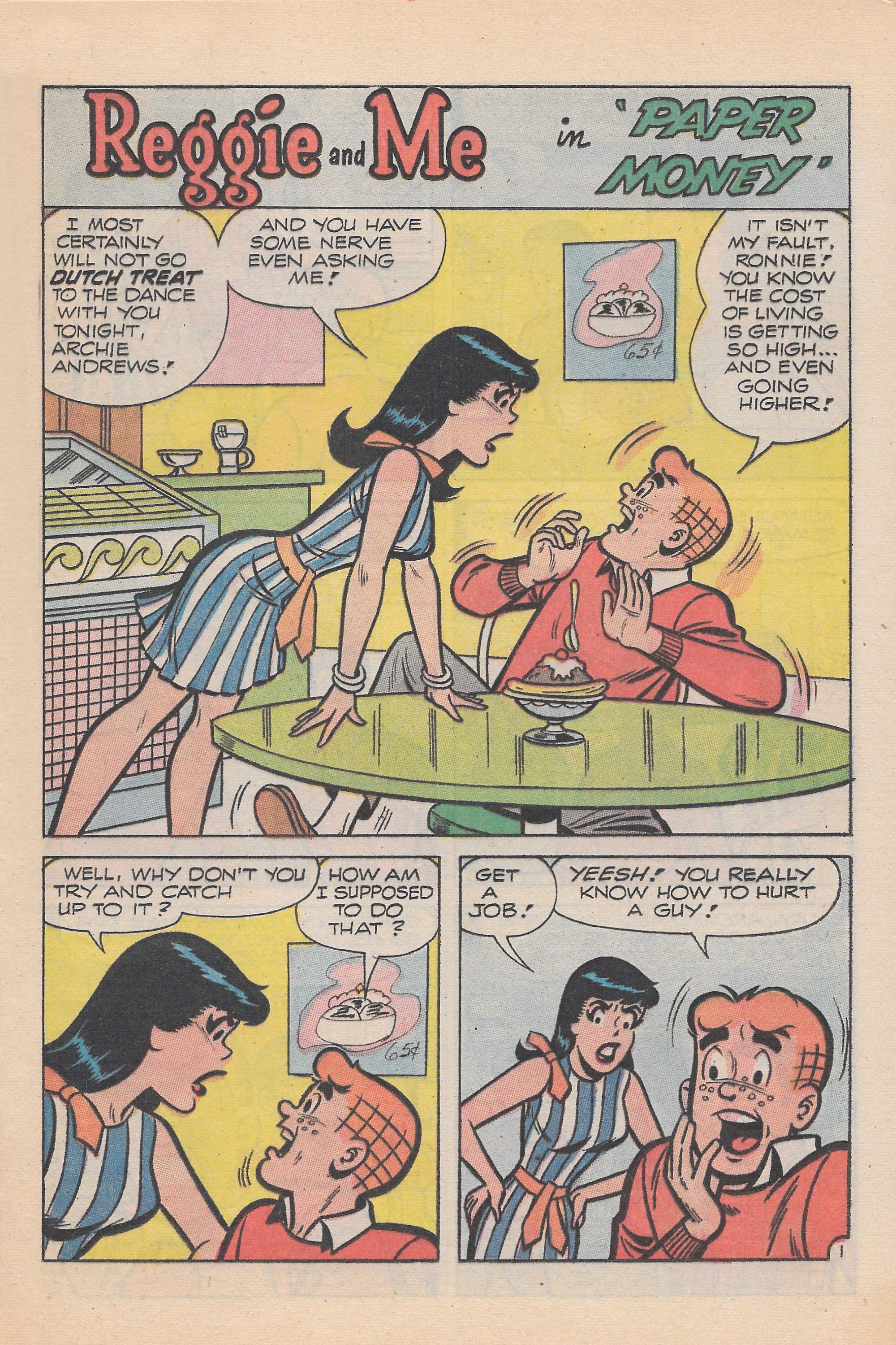 Read online Reggie and Me (1966) comic -  Issue #41 - 13