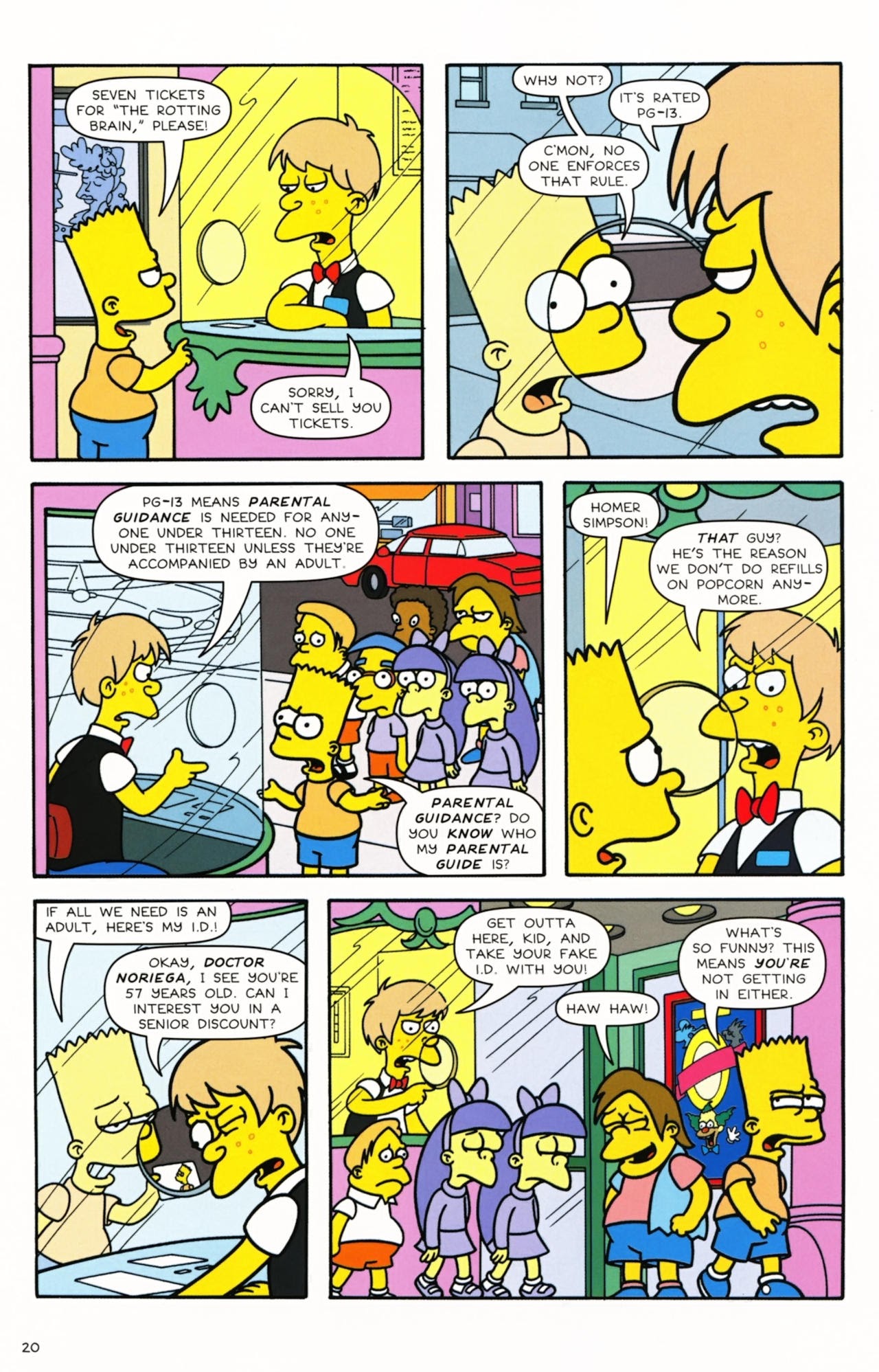 Read online Bart Simpson comic -  Issue #51 - 16