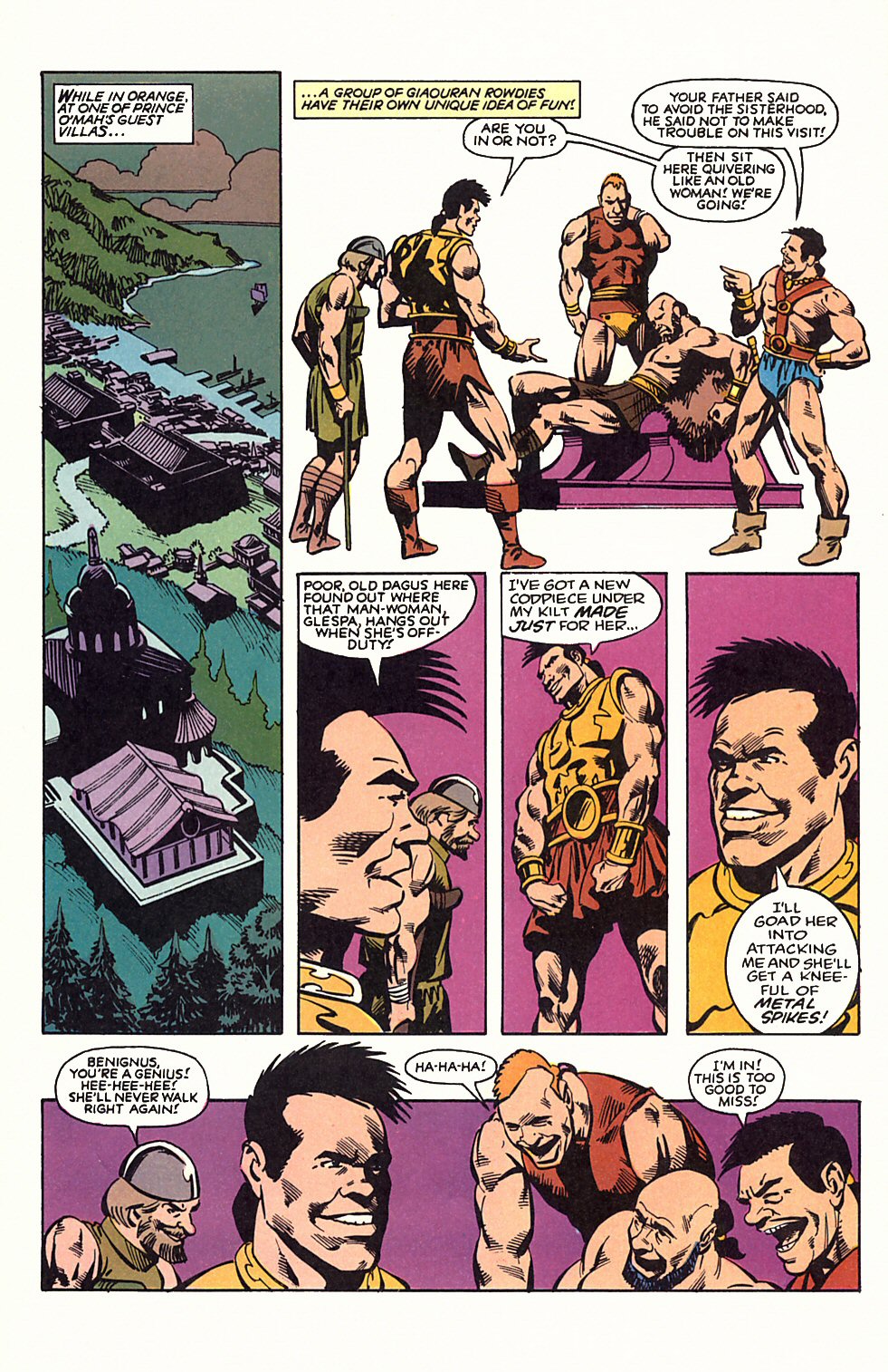 Read online Sisterhood of Steel comic -  Issue #4 - 16