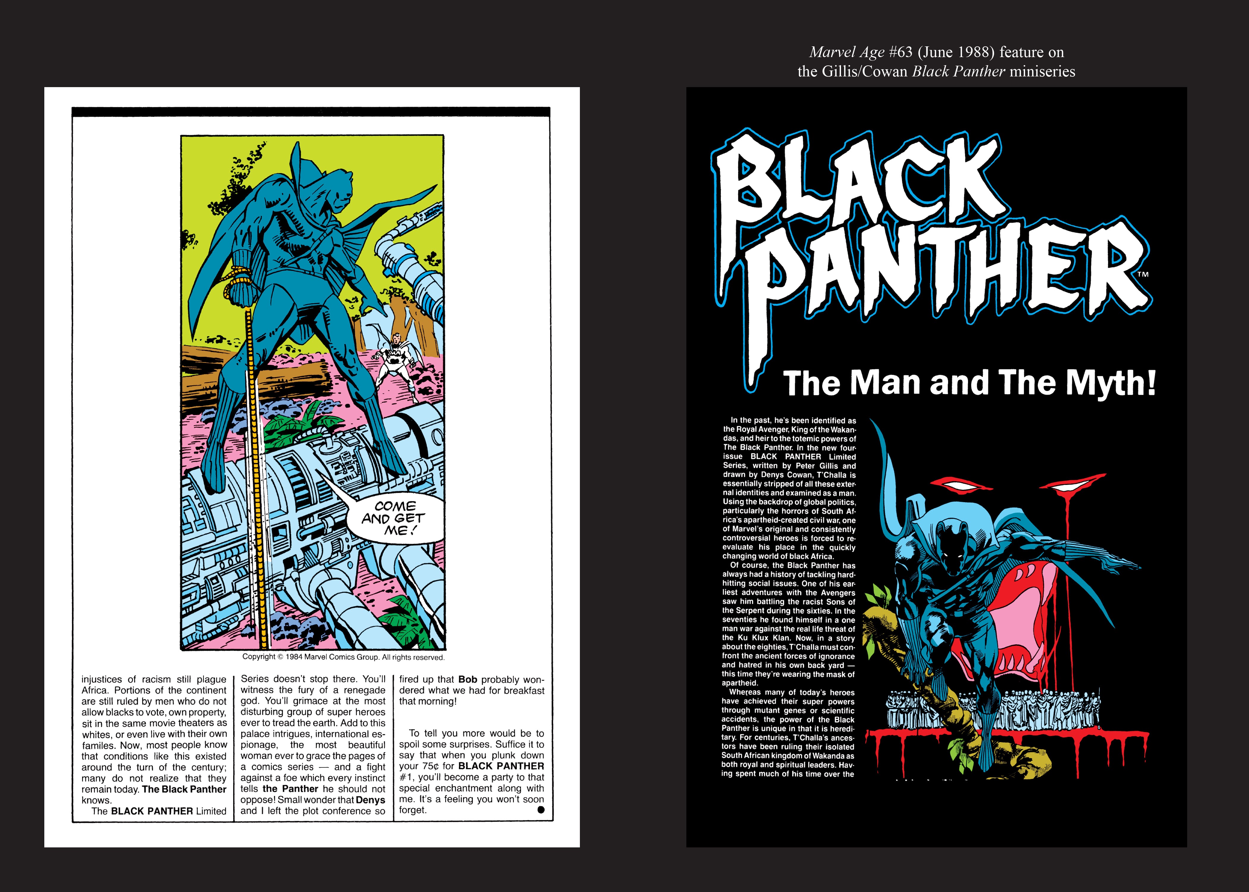 Read online Marvel Masterworks: The Black Panther comic -  Issue # TPB 3 (Part 4) - 56