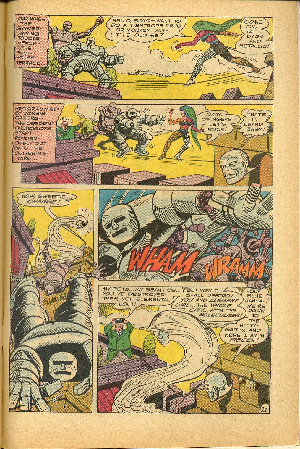 Read online Metamorpho comic -  Issue #13 - 23